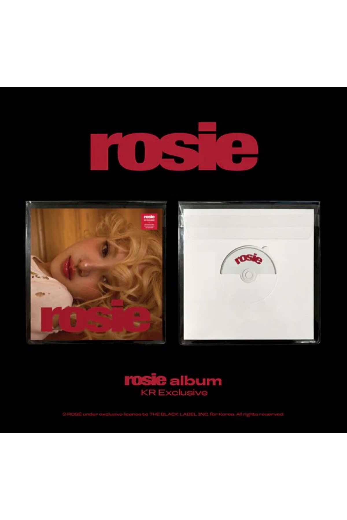 ikollect ROSÉ (BLACKPINK) - 1st Album [ rosie ] (KR Exclusive ver