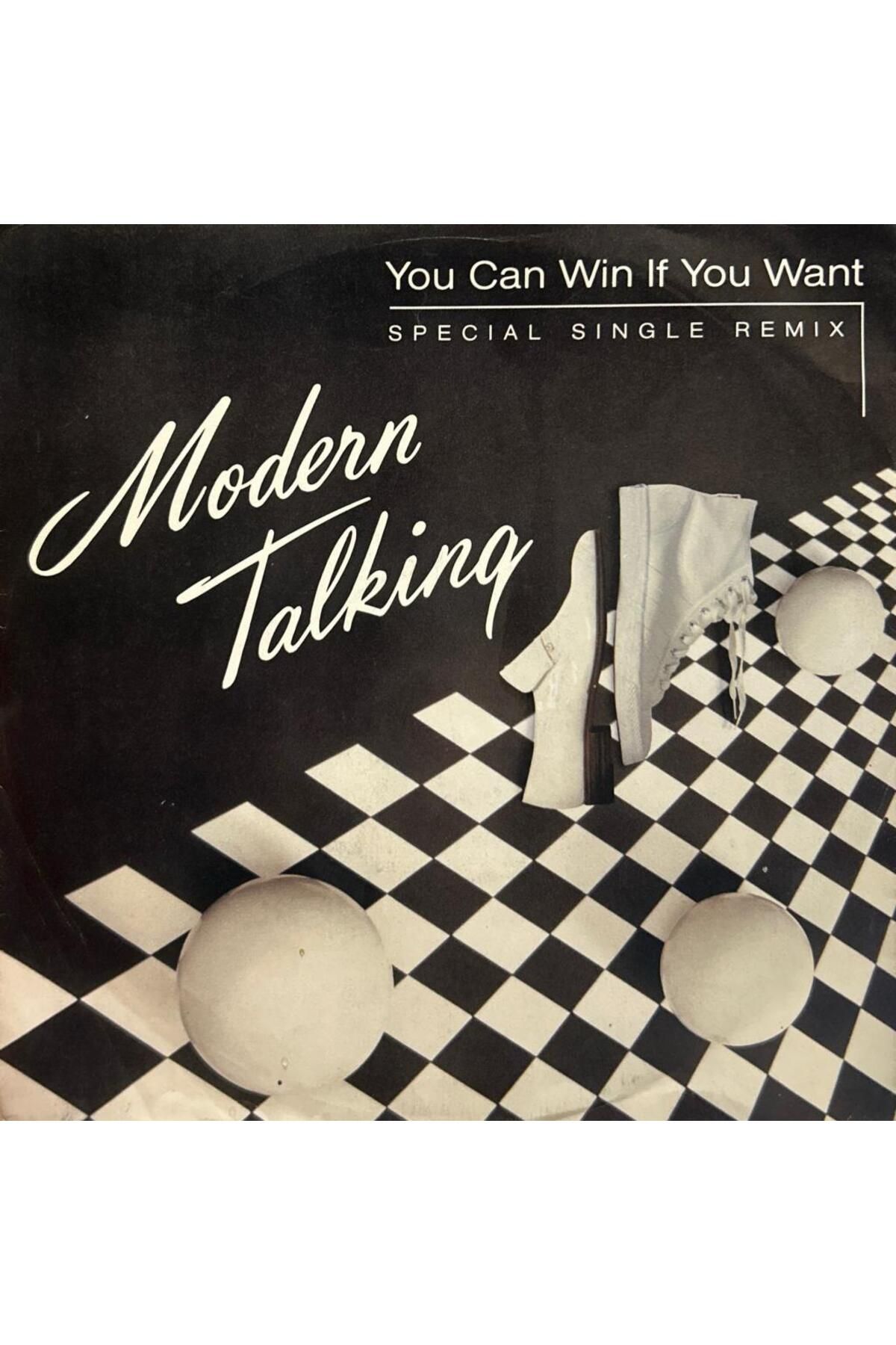 Kadıköy Plak Kulübü Modern Talking – You Can Win If You Want (Special Single Remix) 1985 BASKI 45LİK