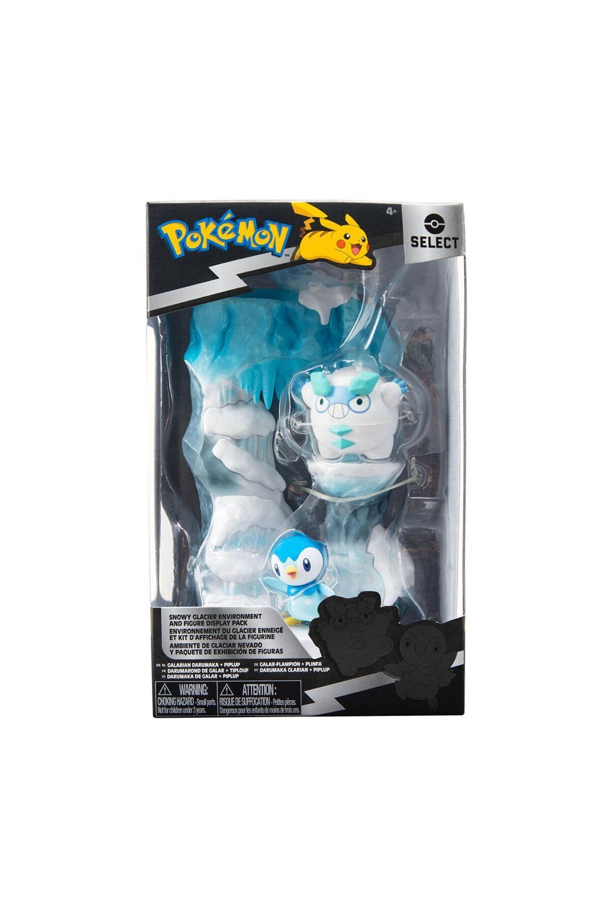 NillyToys POK PKW2766 Pokemon Select Seri Tasarım Mekan ve Figür Seti