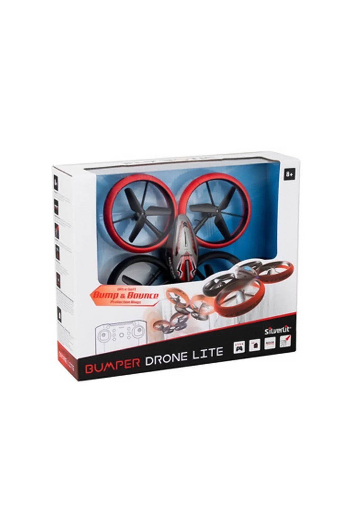 NillyToys SIL 84826 Bumber Drone Lite -Necotoys