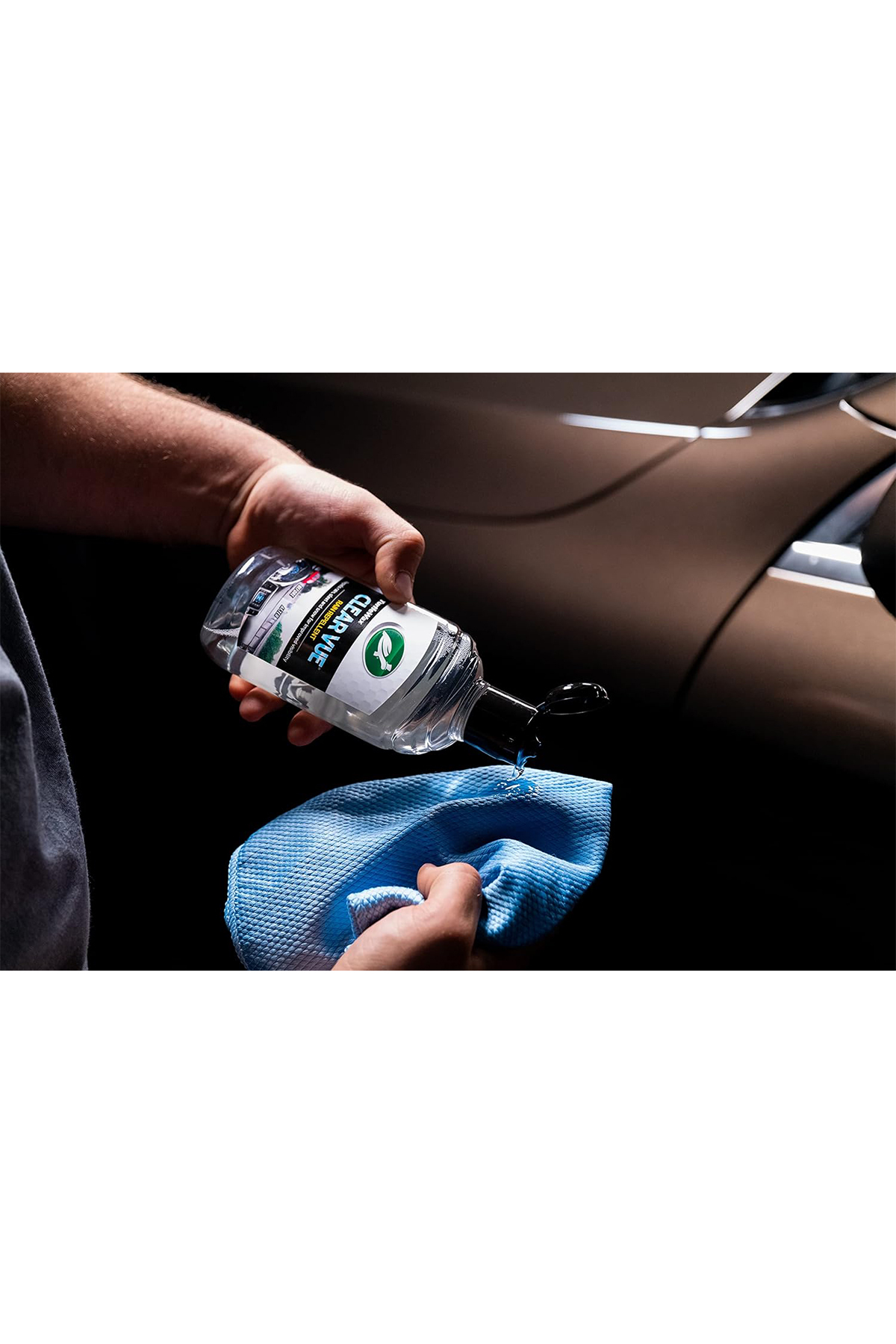 Turtle Wax Cam Su Yağmur Kaydırıcı 300 ml ve Mikrofiber Bez