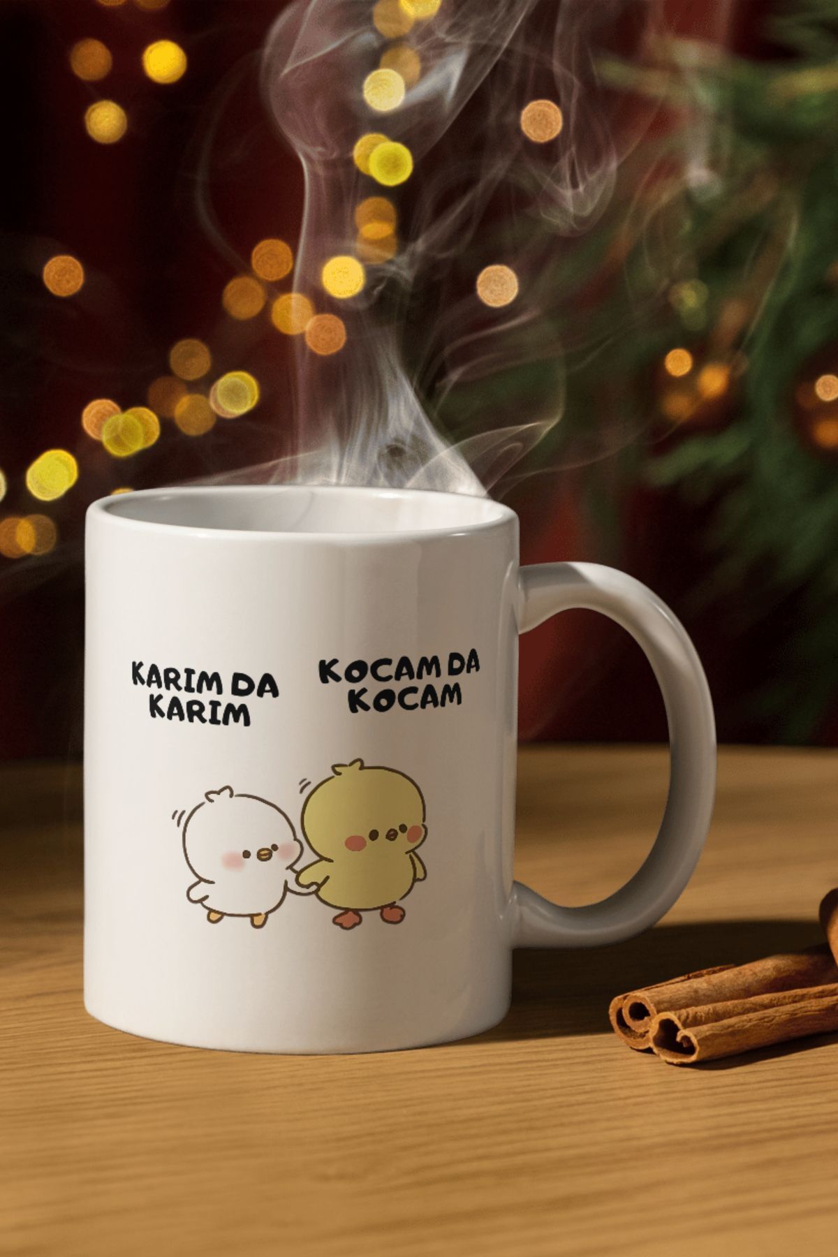 Merch&ice Kocam Da Kocam Karım Da Karım Baskılı Kupa