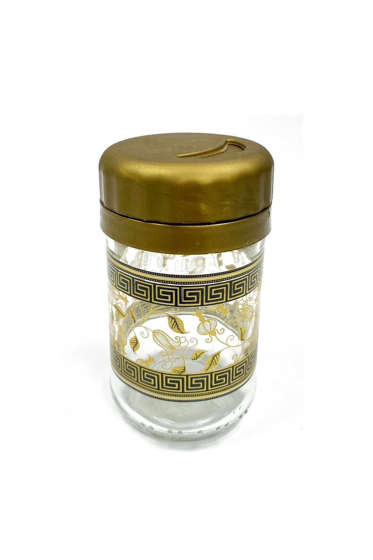 MELFSHOP Gold Desen Tuzluk 9x5 cm