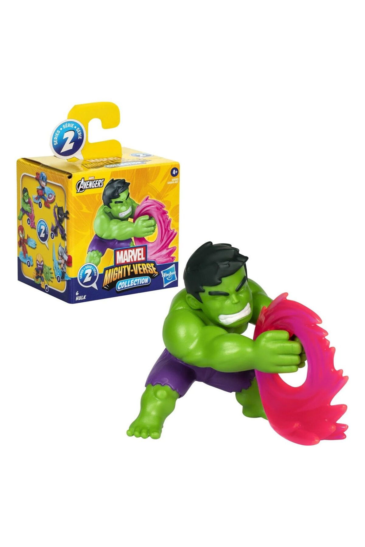 AVENGERS Mighty Verse Aksiyon Figürleri Hulk G0069-G0093