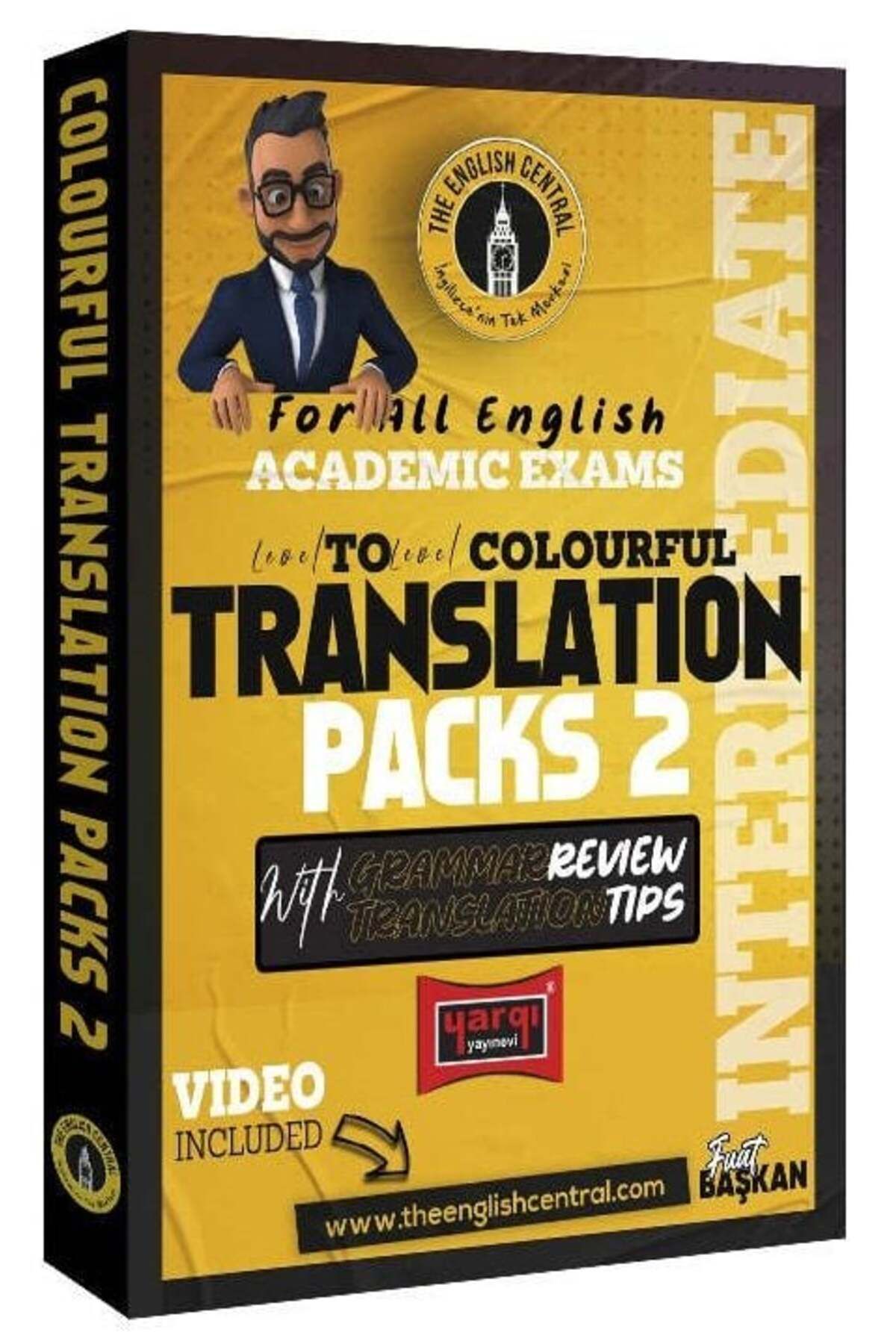 Parlayan Projeler Yargı Tüm İngilizce Akademik Sınavlar İçin Çeviri Fasikülleri Colourful Translation Packs 2 - Fuat