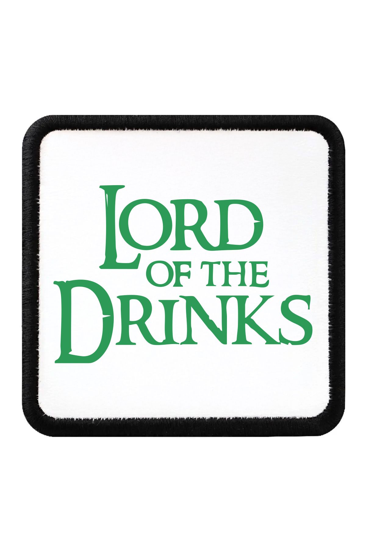 CraftID Lord of The Drinks Tasarımlı Değiştirilebilir Beyaz Patch