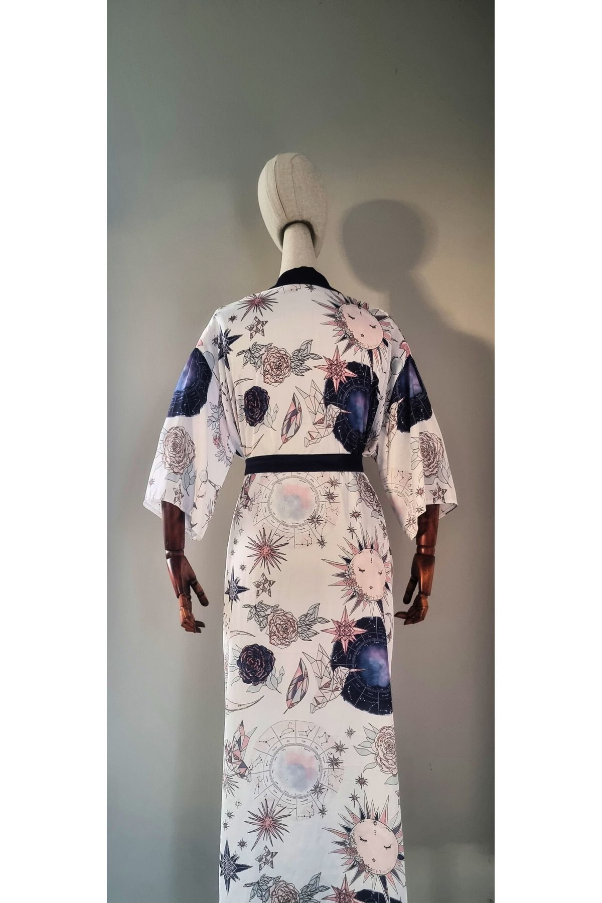 Atelier Nui Sun Kiss Kimono / Saten Kimono & Elbise & Beachwear