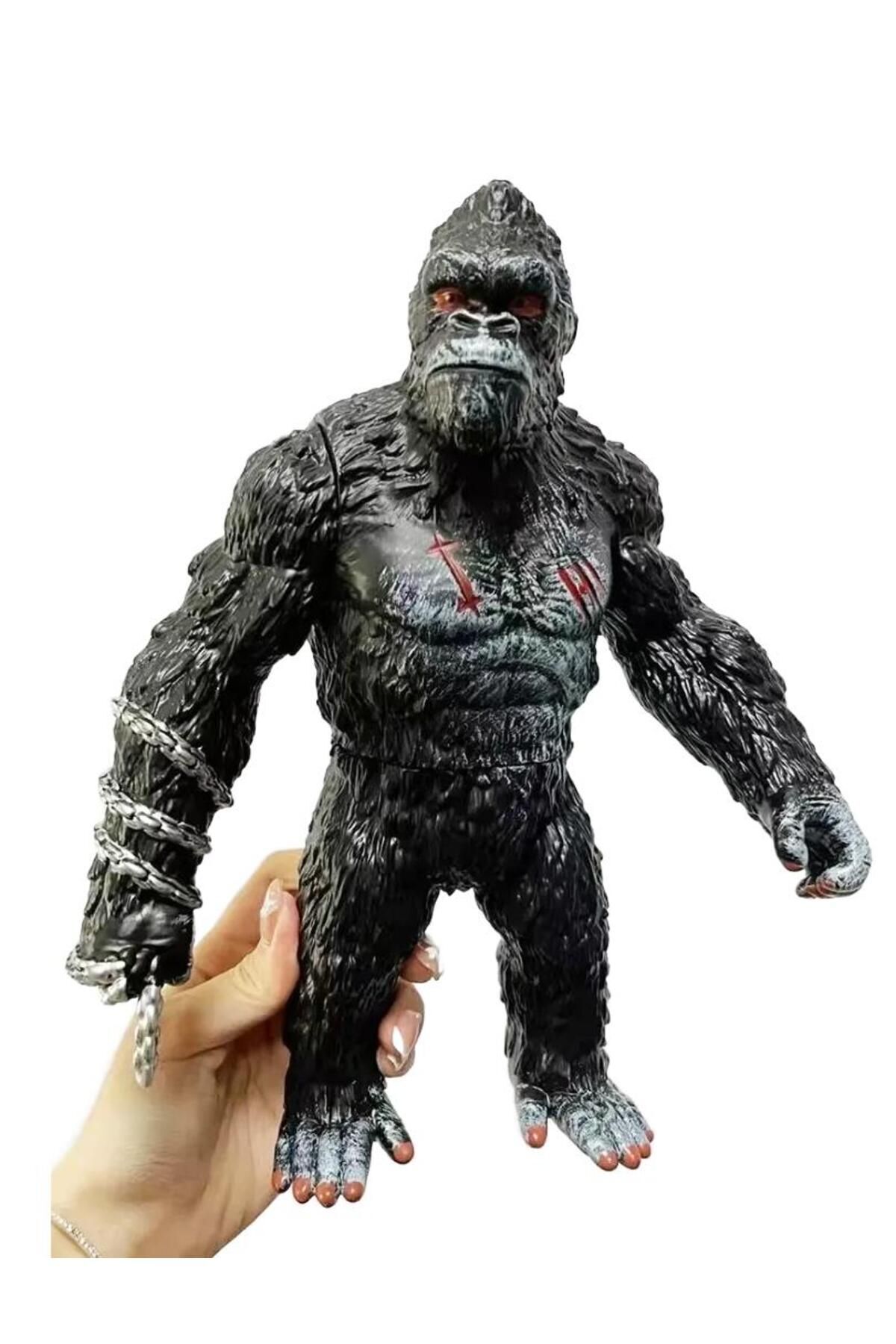 toysandmore-Godzilla Vs. Kong - Giant King Kong King Gorilla Action Figure, Large Size 25 cm 1