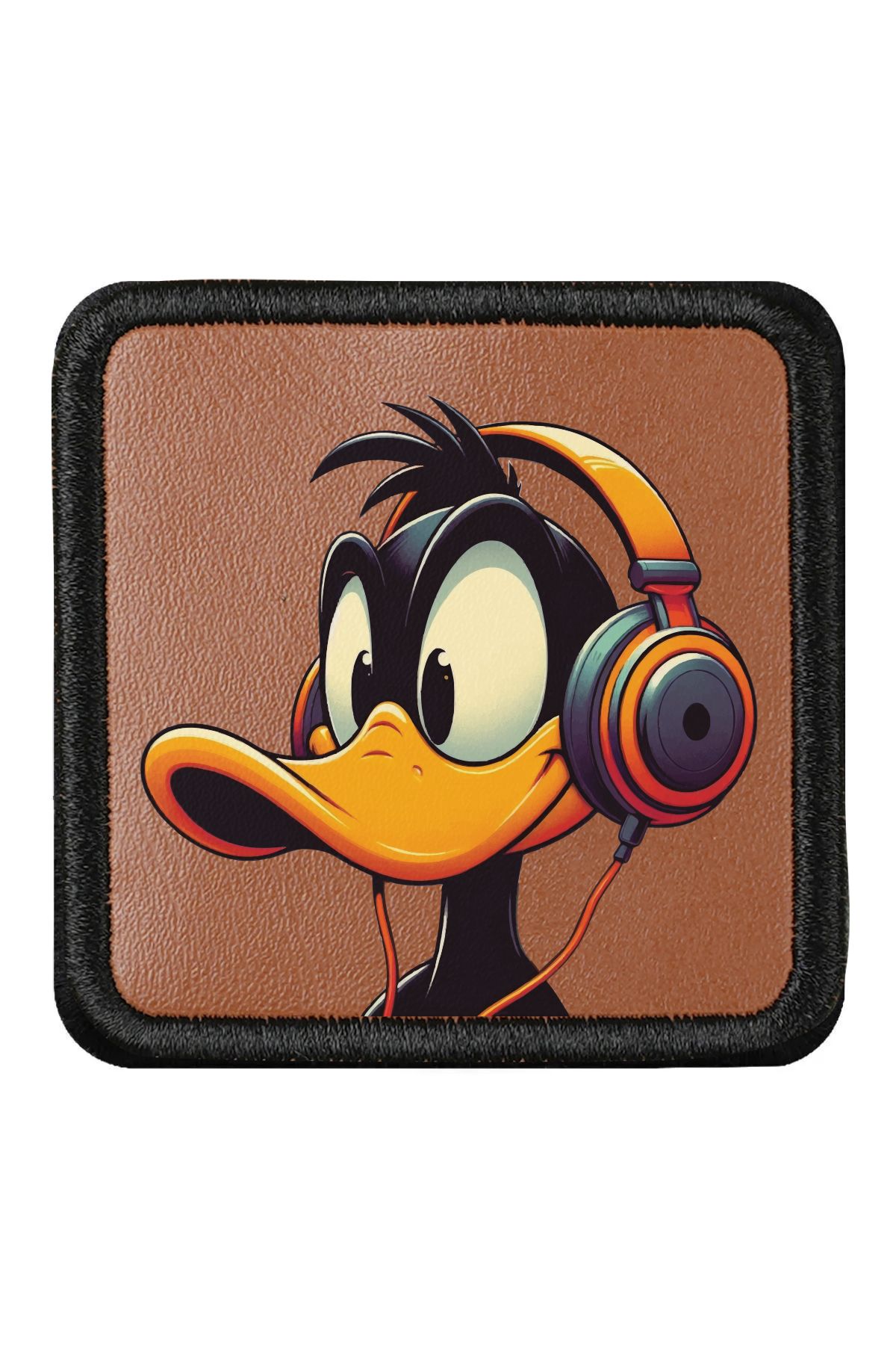 CraftID Daffy Duck Tasarımlı Değiştirilebilir Kahverengi Patch