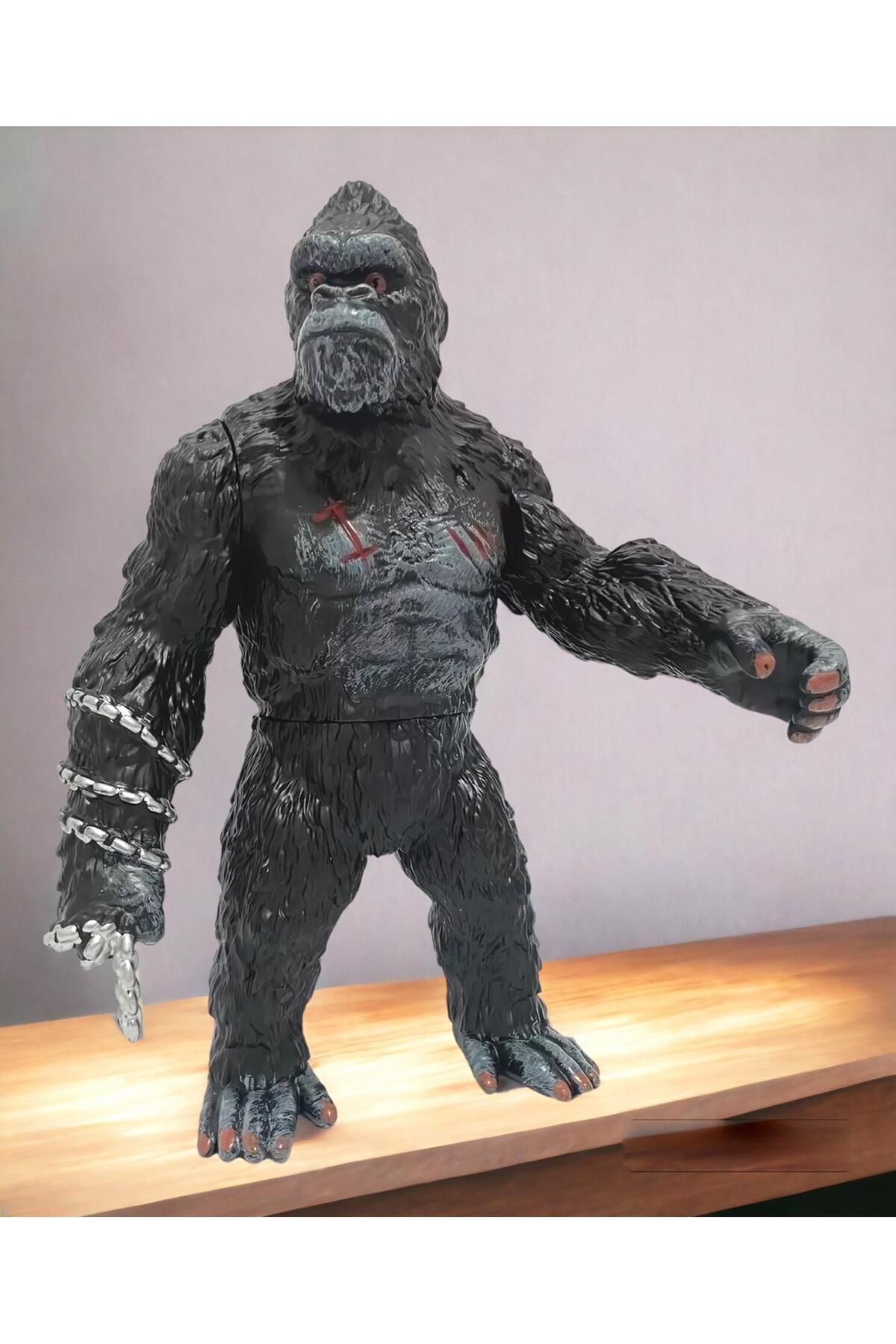 toysandmore-Godzilla Vs. Kong - Giant King Kong King Gorilla Action Figure, Large Size 25 cm 2