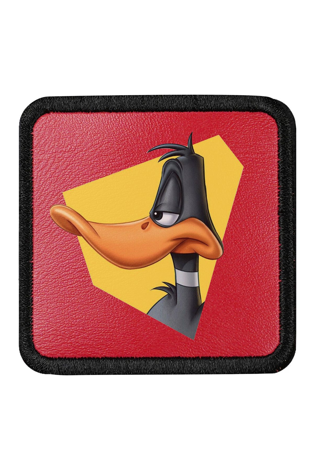 CraftID Daffy Duck 2 Tasarımlı Değiştirilebilir Kırmızı Patch