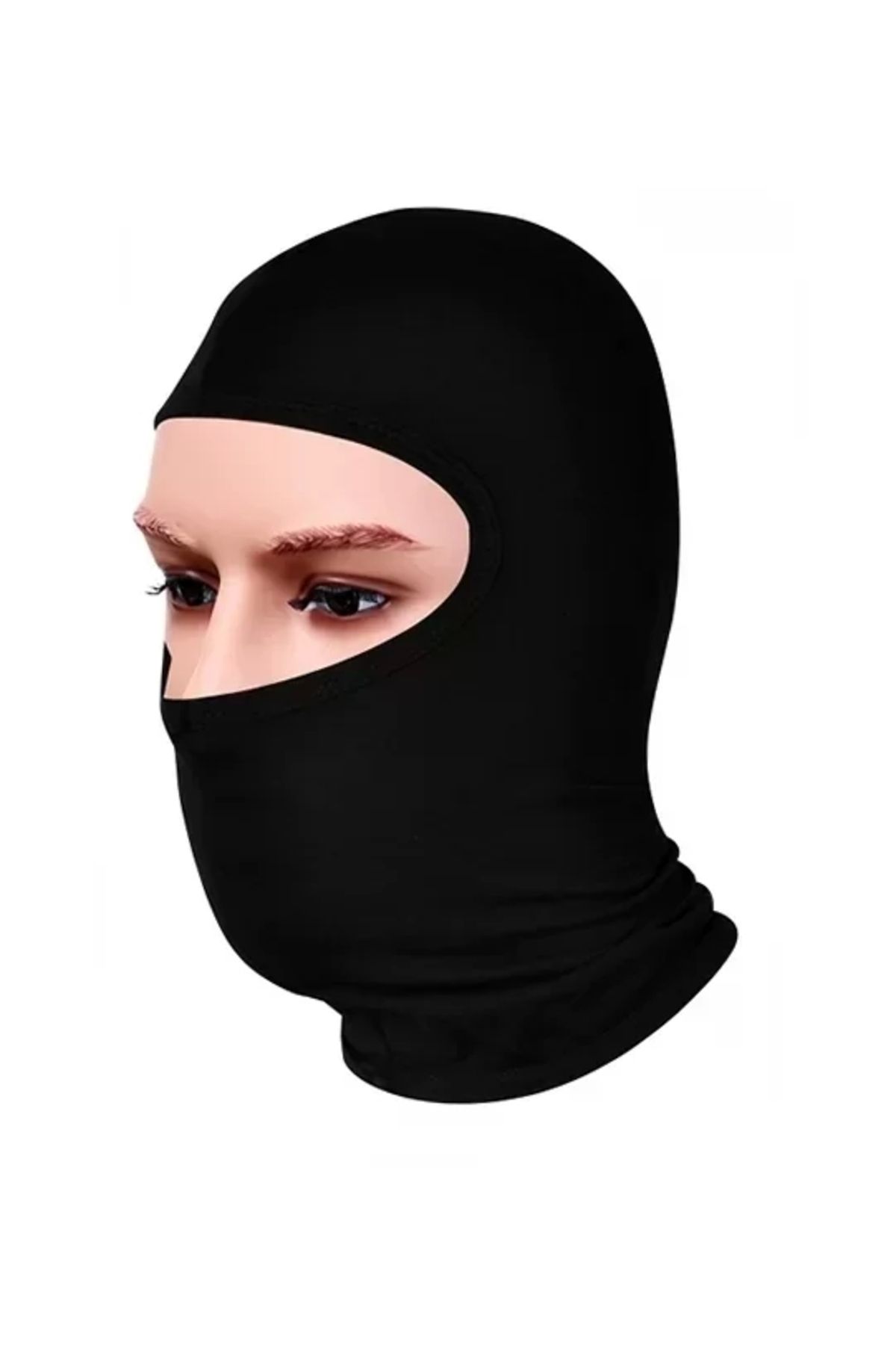 LS2-Black Rapid Jeans Helmet - Prohel Balaklava Gift with Visor 2