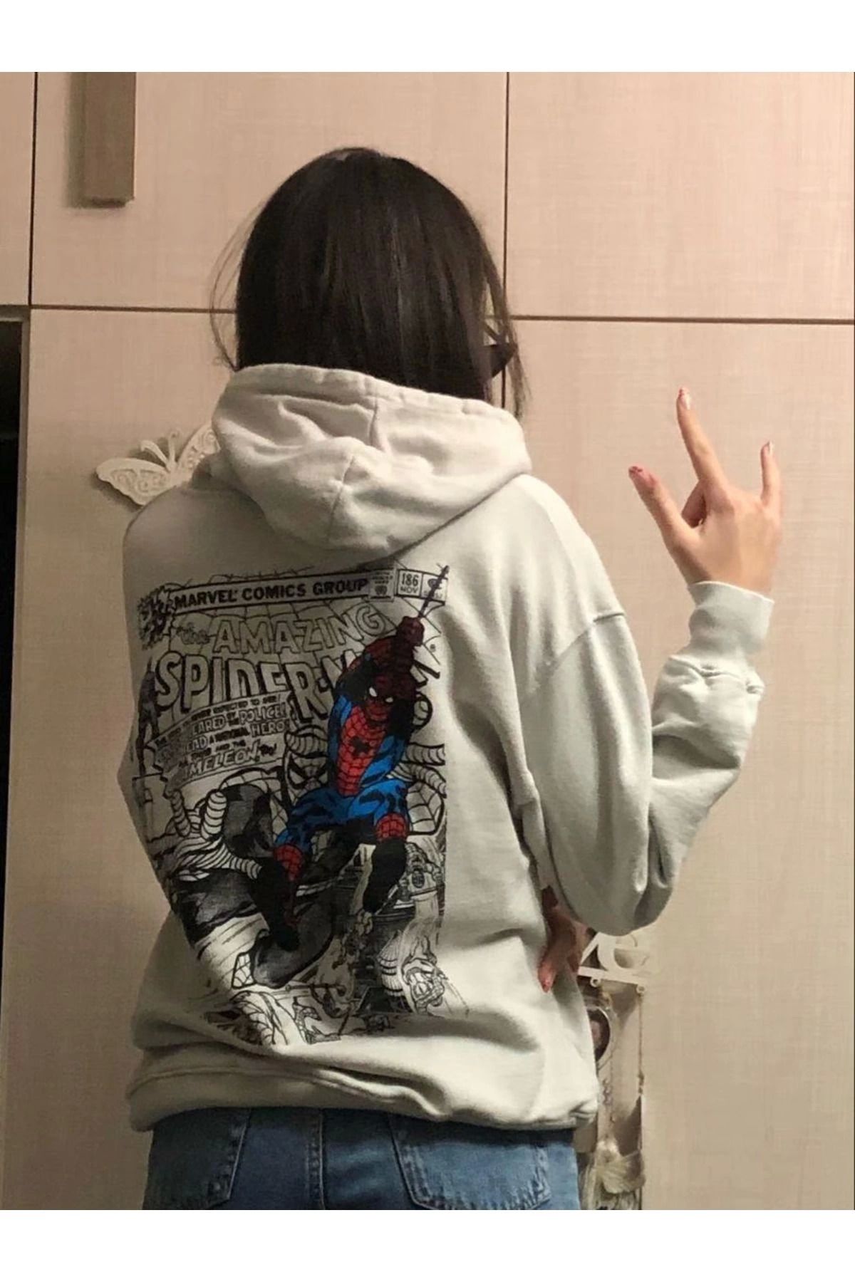 Violon Aesthetic Amazing Spiderman Unisex Oversize Hoodie