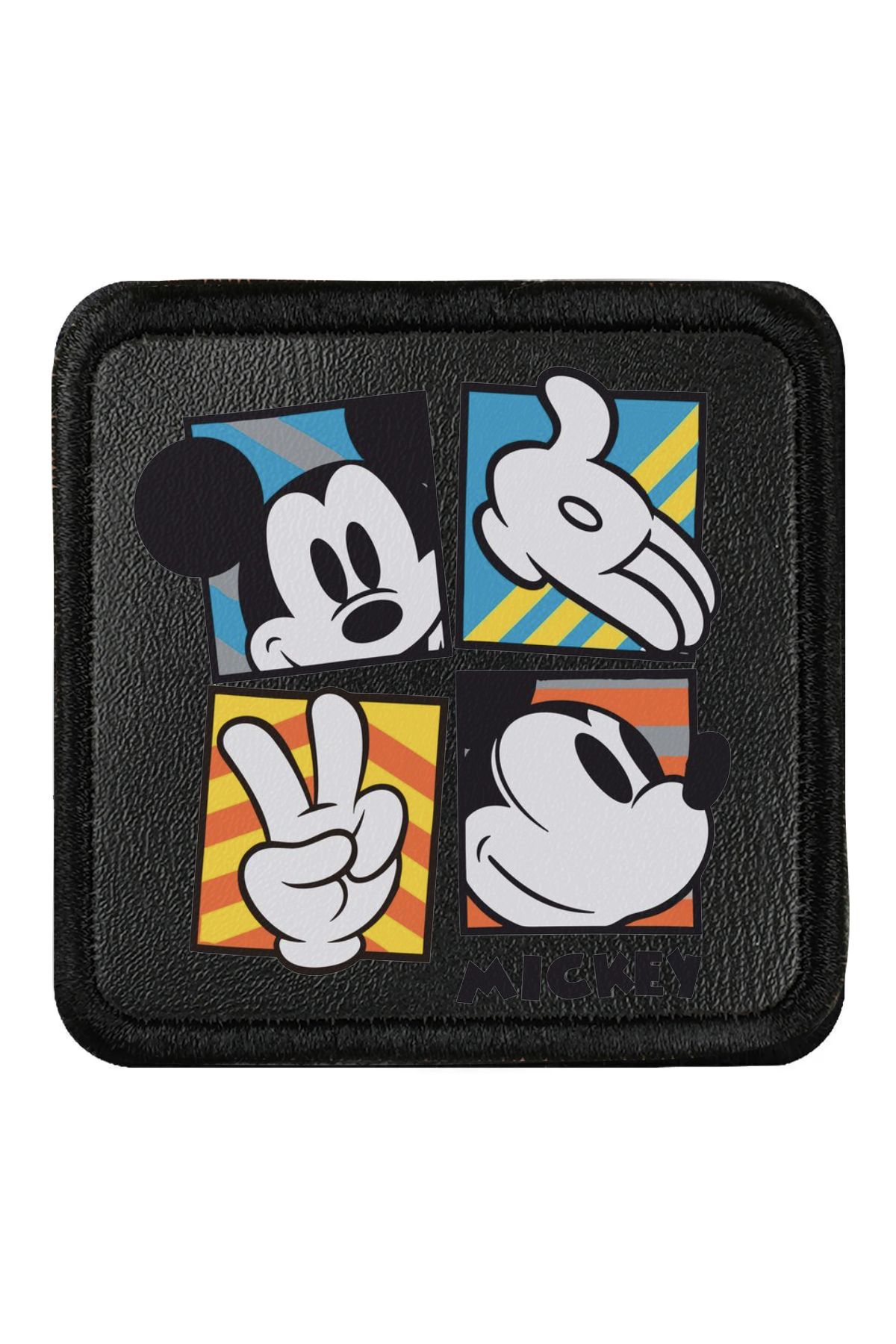 CraftID Works Mickey Tasarımlı Değiştirilebilir Siyah Patch