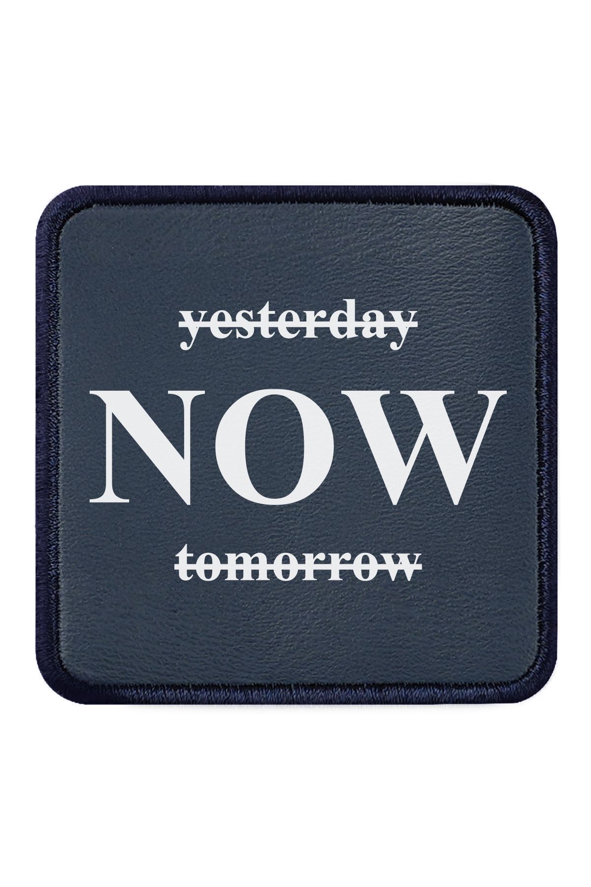 CraftID Yesterday Now Tomorrow Tasarımlı Değiştirilebilir Lacivert Patch