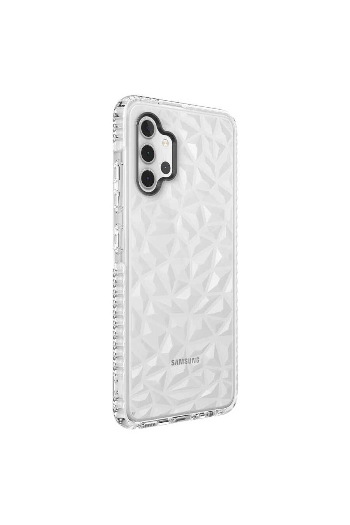 gaappy Iceberg Serisi Samsung Galaxy A32 4G Beyaz Kapak