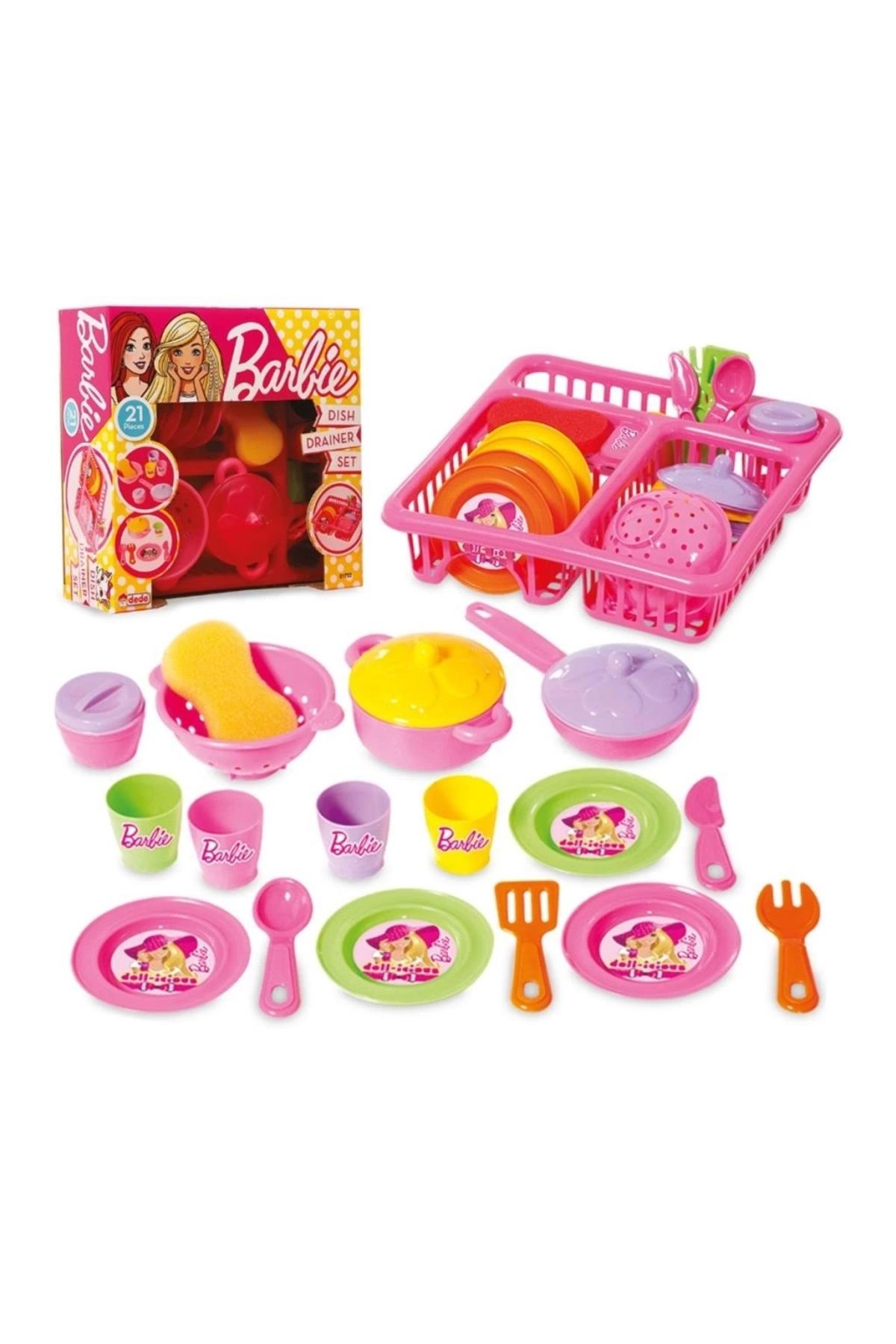 TWOX 01753 Barbie Bulaşıklık -Dede