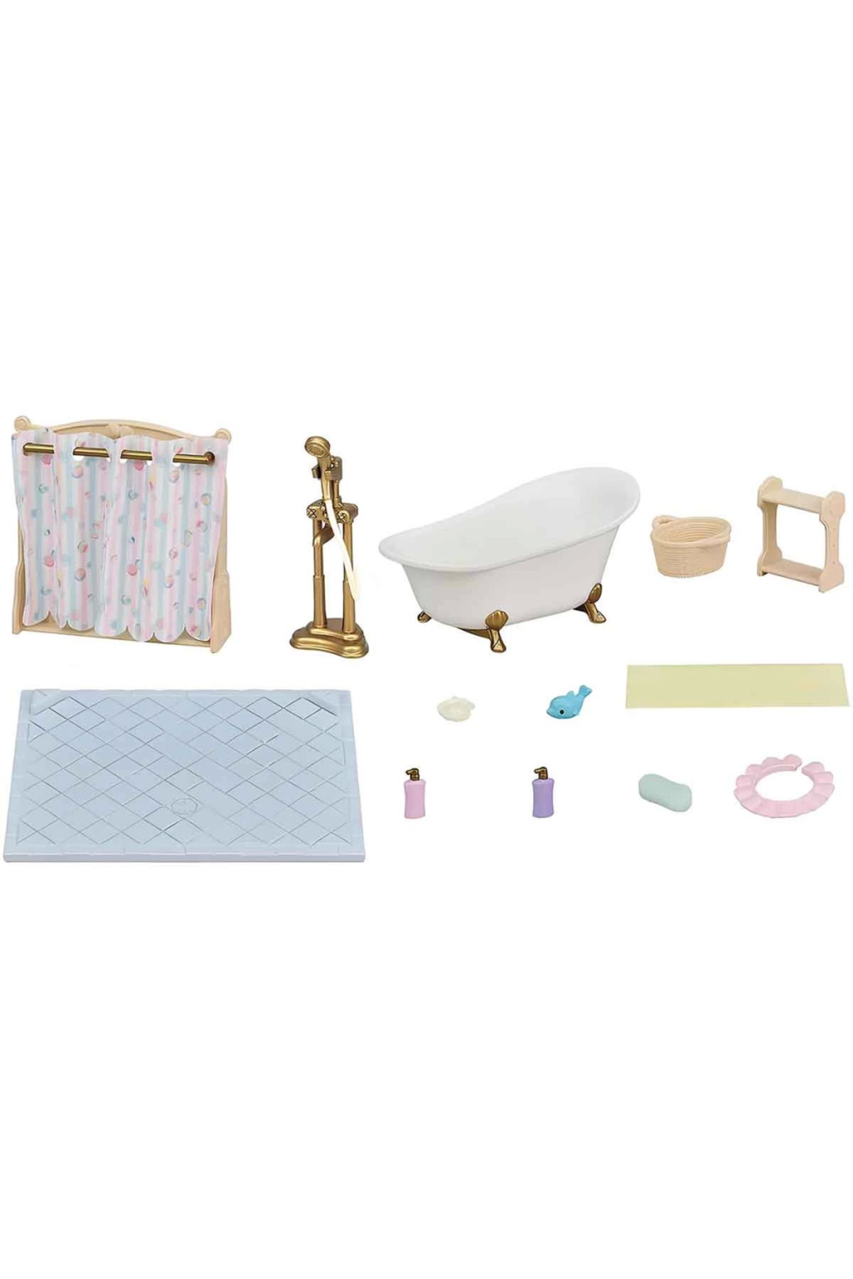 NW NessiWorld Nessiworld Sylvanian Families Banyo ve Duş Seti 5739