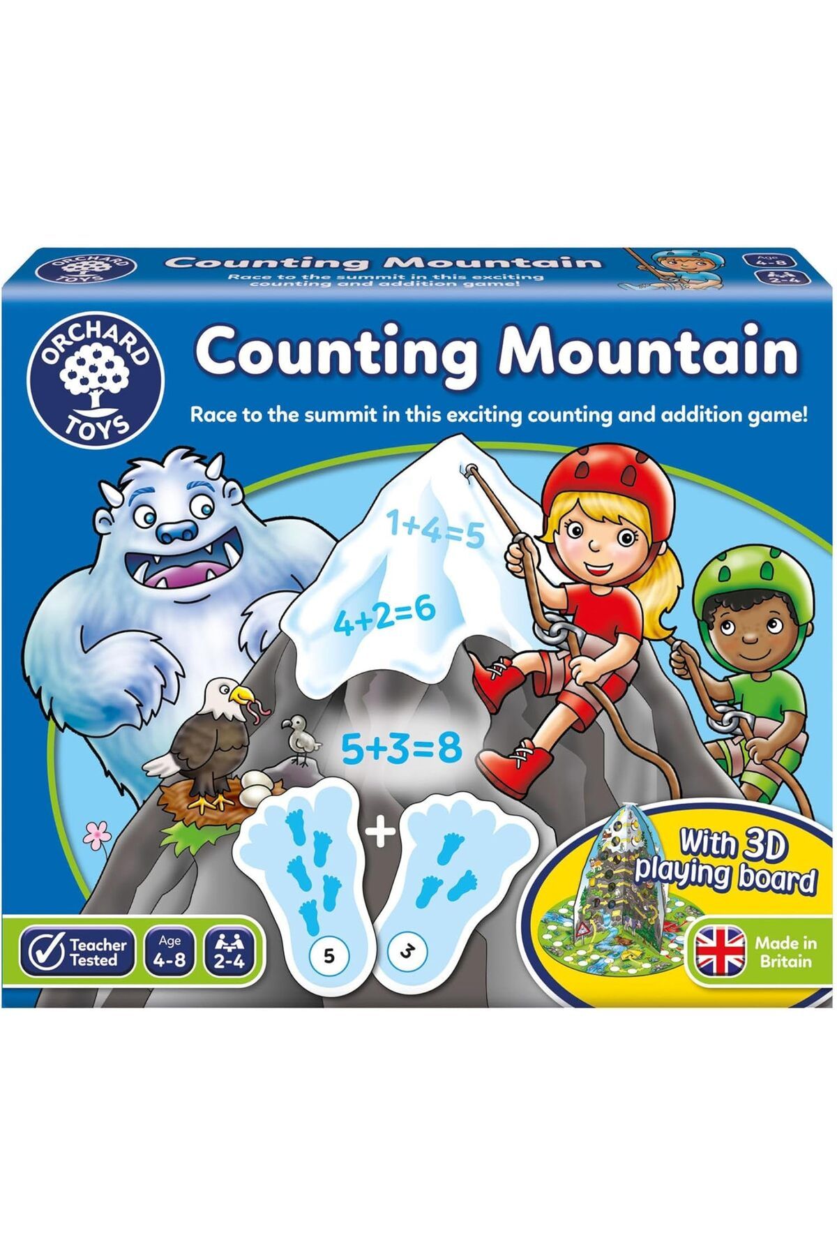 NcK Counting Mountain 4-8 Yaş