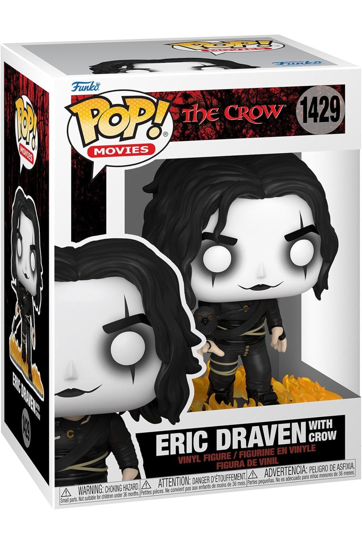 NcK POP Movies: The Crow- Eric w/crow Figür