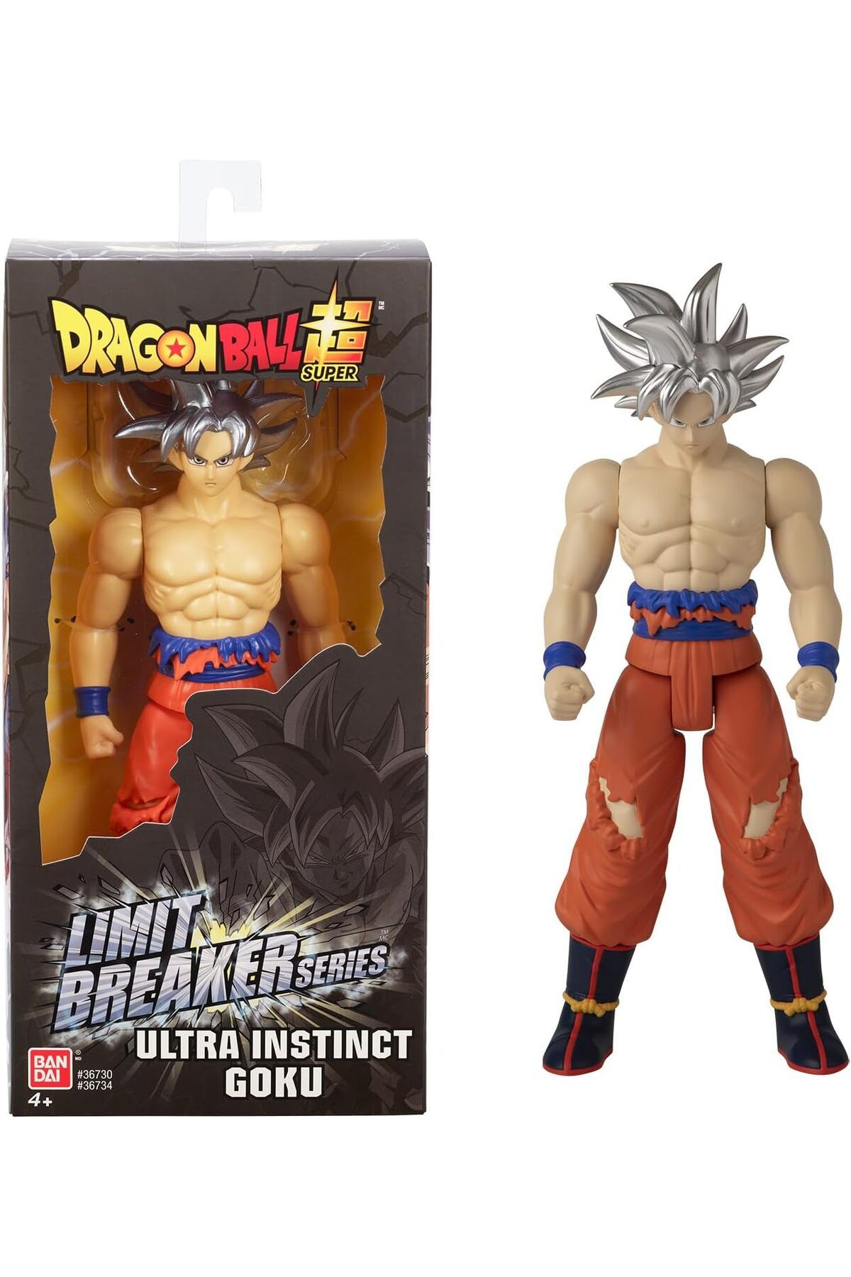 NcK Ultra Instinct Goku - 30 cm Dragon Ball Sınır Tanımaz Serisi Figürleri