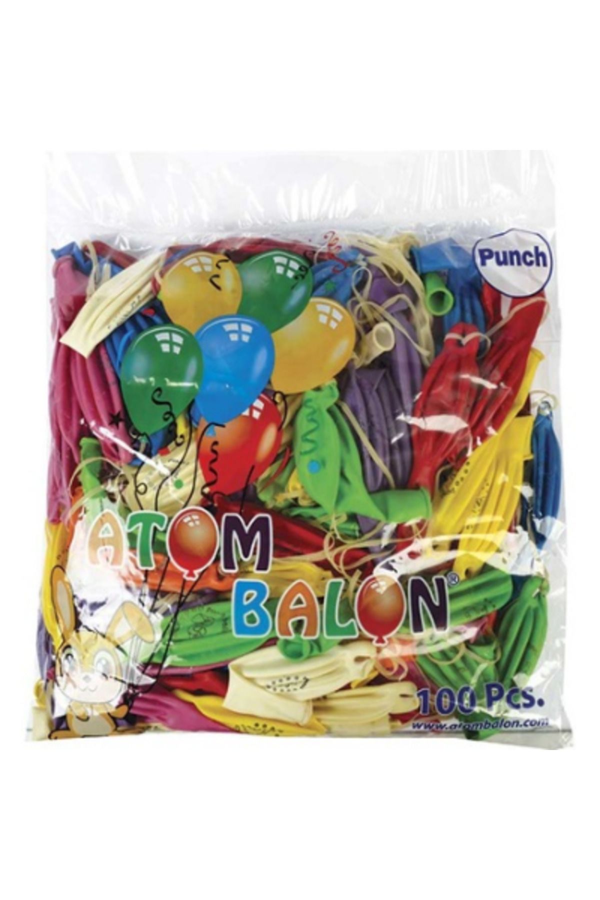 MELFSHOP PUNCH - BÜYÜK BALON 100 PARÇA (K0)