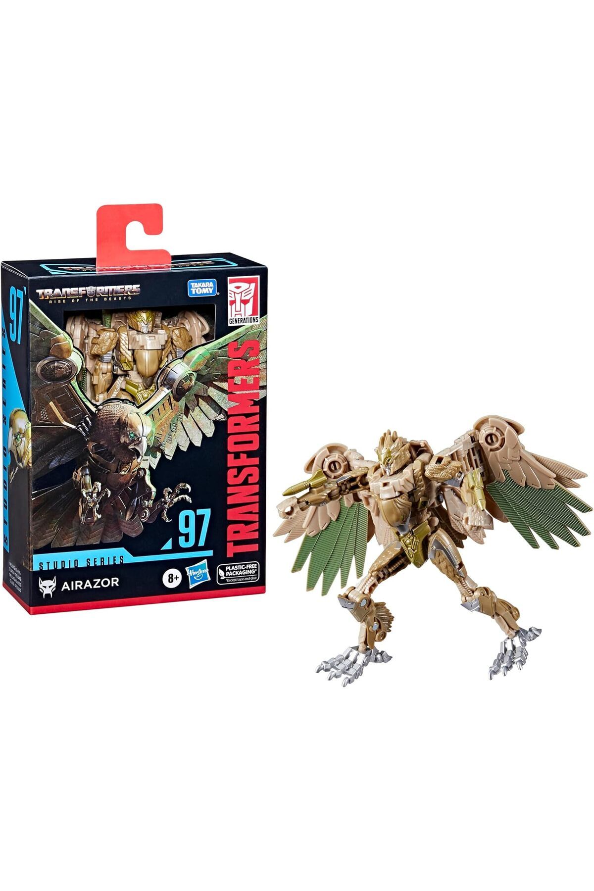 NcK Rise of the Beasts - Studio Series Deluxe 97 Airazor Aksiyon Figürü