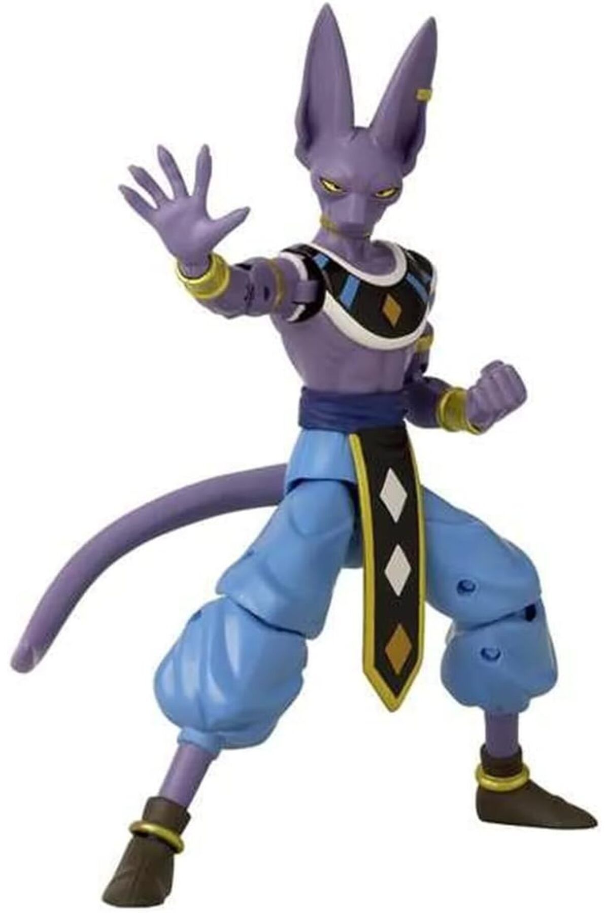 NcK Beerus - 16 cm Dragon Ball Dragon Yıldızları Poz Verilebilir Figürleri