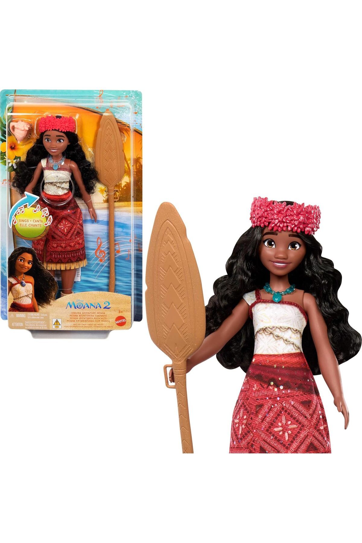 NcK SERIES MOANA FD SINGING DOLL Oyuncak