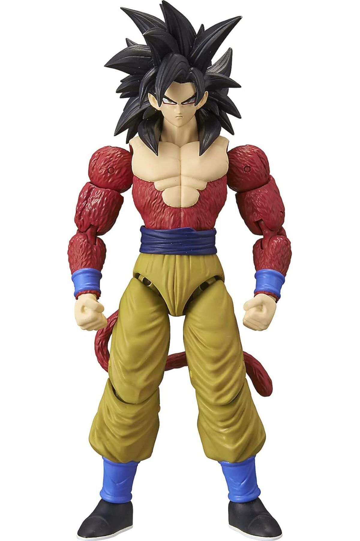 NcK 16 cm Dragon Ball Super Saiyan 4 Goku Poz Verilebilir Figür, Dragon Stars Serisi