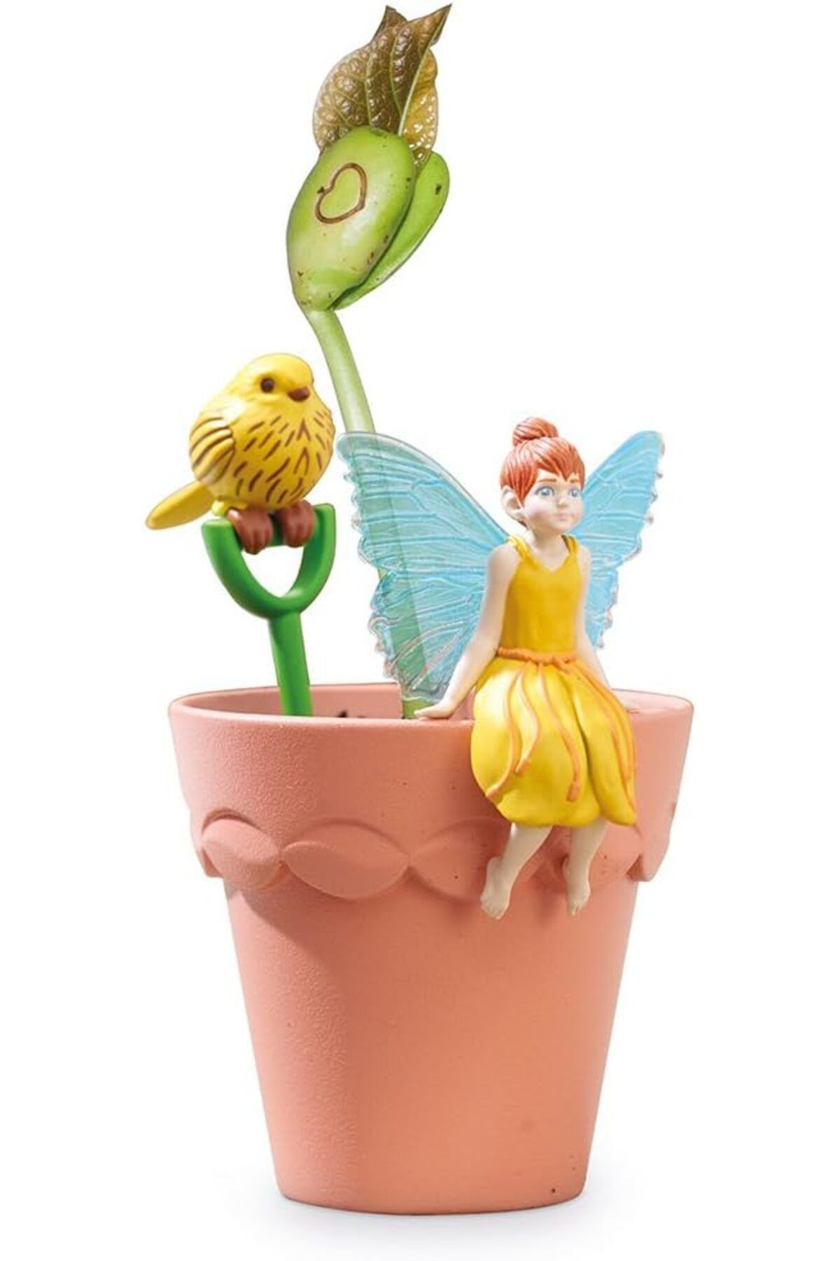 NcK Fairy Garden Mini Peri Saksısı Sarı