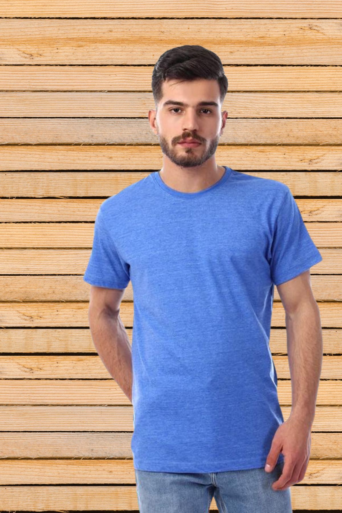 FECCY Pamuklu Baskılı Oversize T-shirt