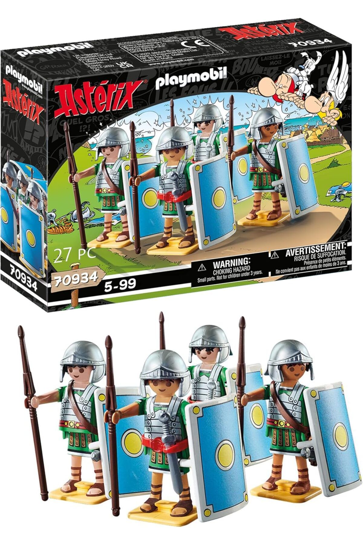 NcK Asterix 70934 Roman Troop, 5 yaş ve üstü çocuklar için oyuncak