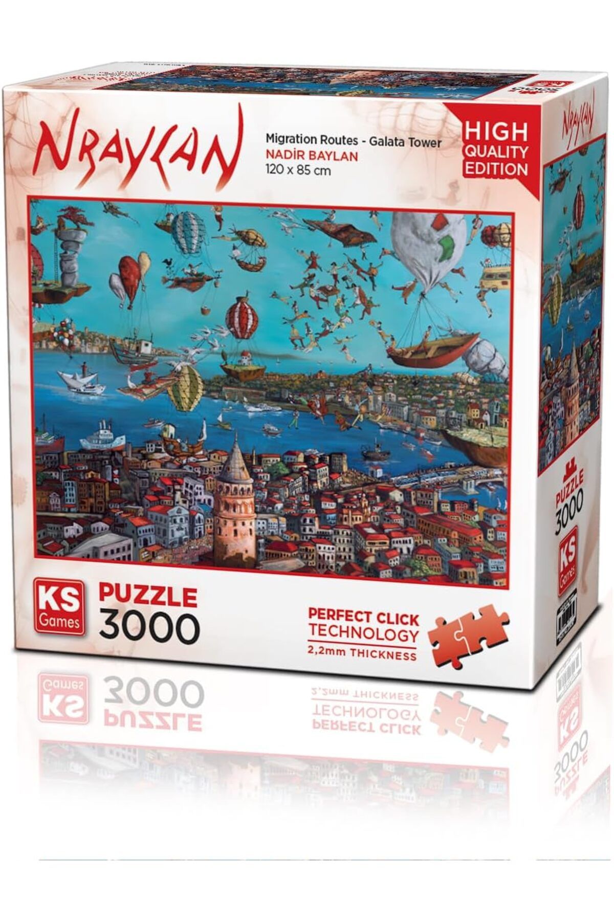 NcK Games 3000 Parça Galata Kulesi Puzzle