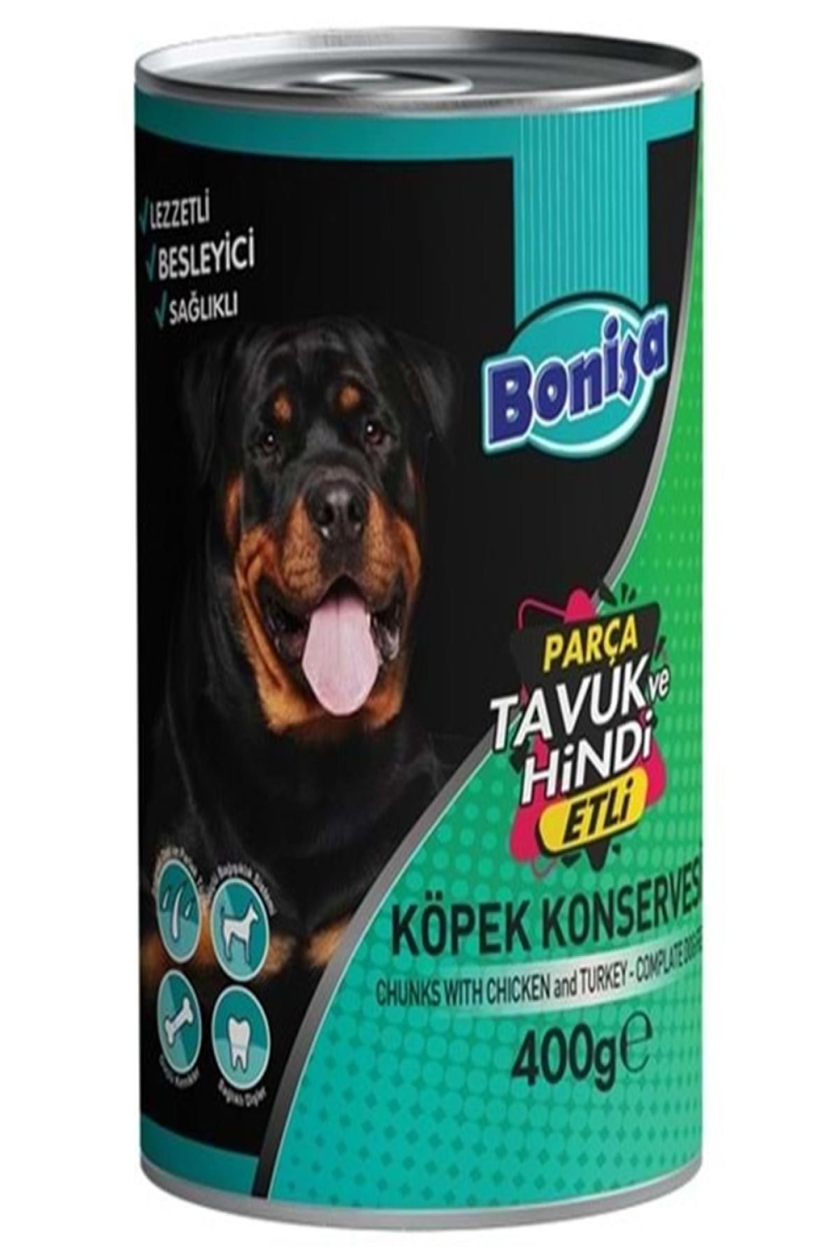 MMB Boutique Köpek Konser Ve Parça Tavuk Ve Hindi 400 Gr