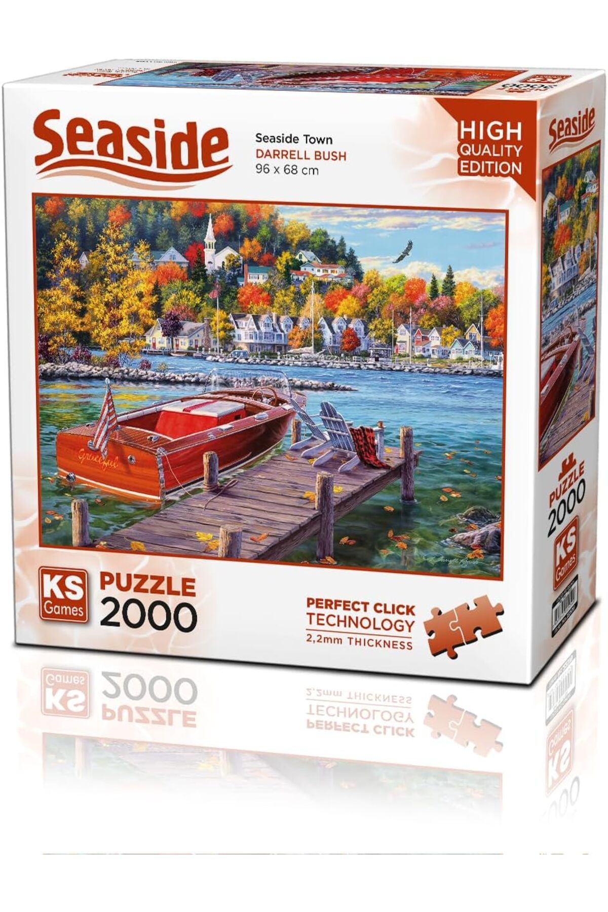 NcK Games 2000 Parça Balıklı Göl Puzzle