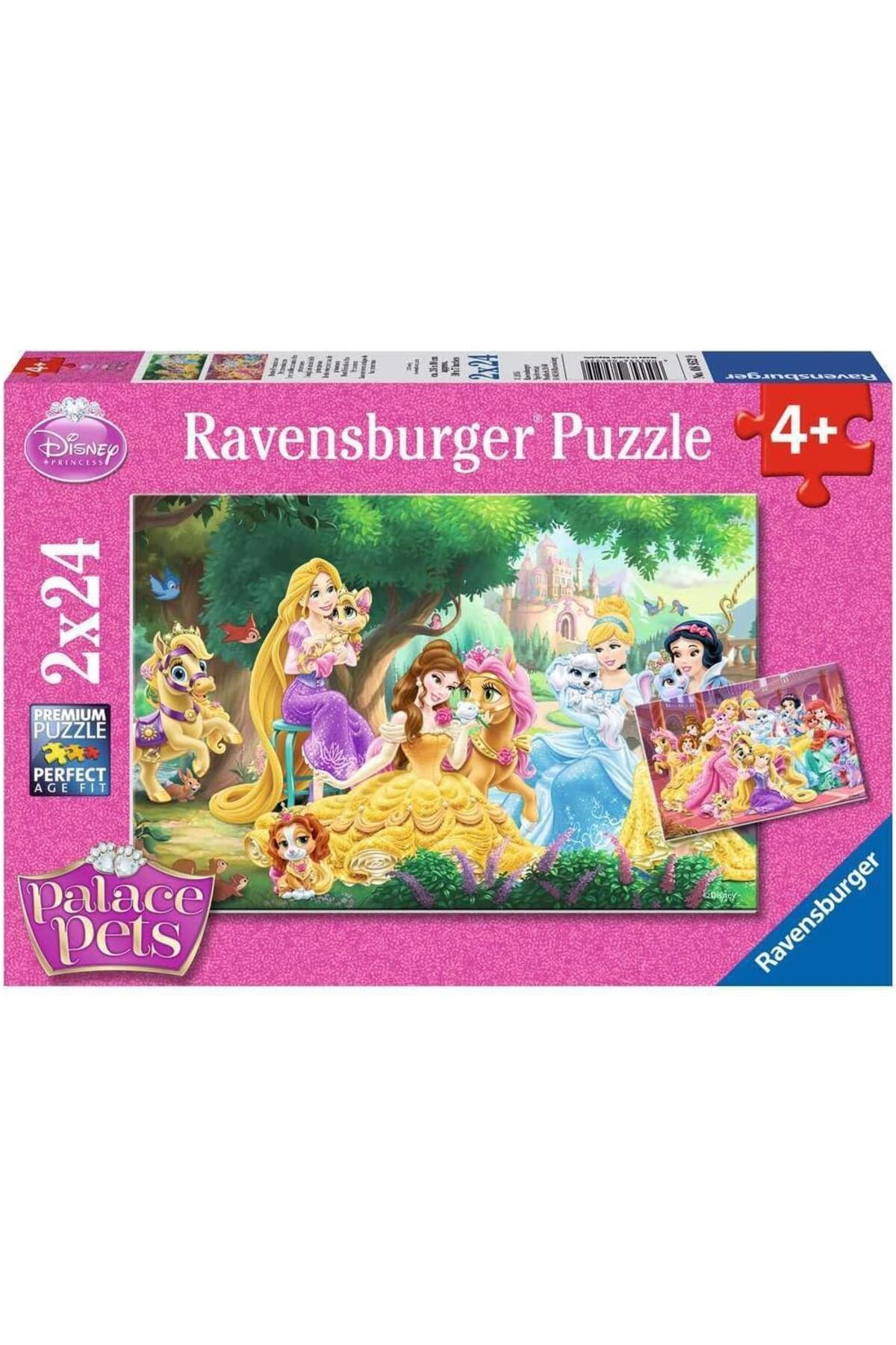 NcK 89529 Wd 2X24P Puzzle Prenses'ın Arkadaşları