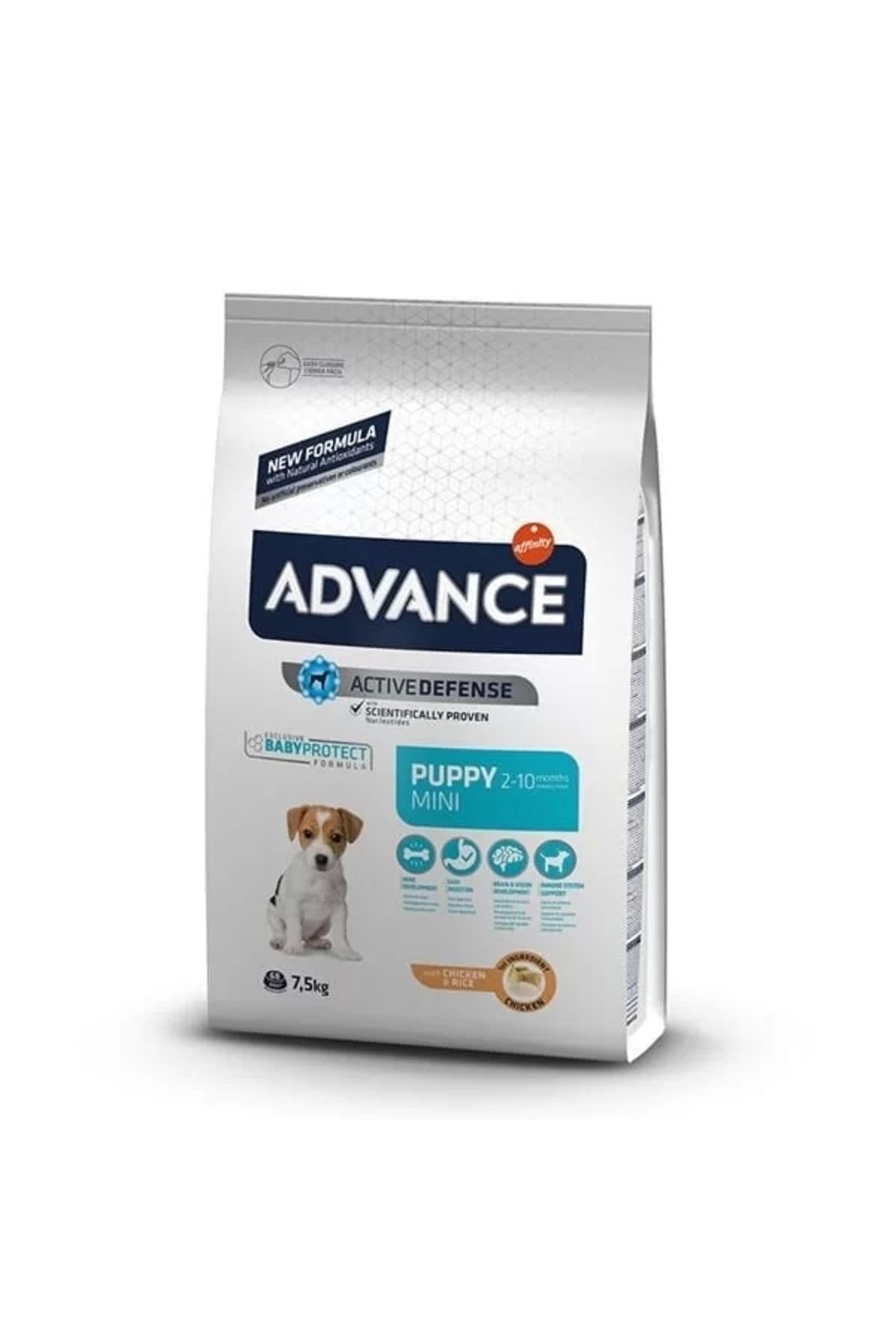 Advance Puppy Mini Tavuklu Küçük Irk Yavru Köpek Maması 7.5 Kg