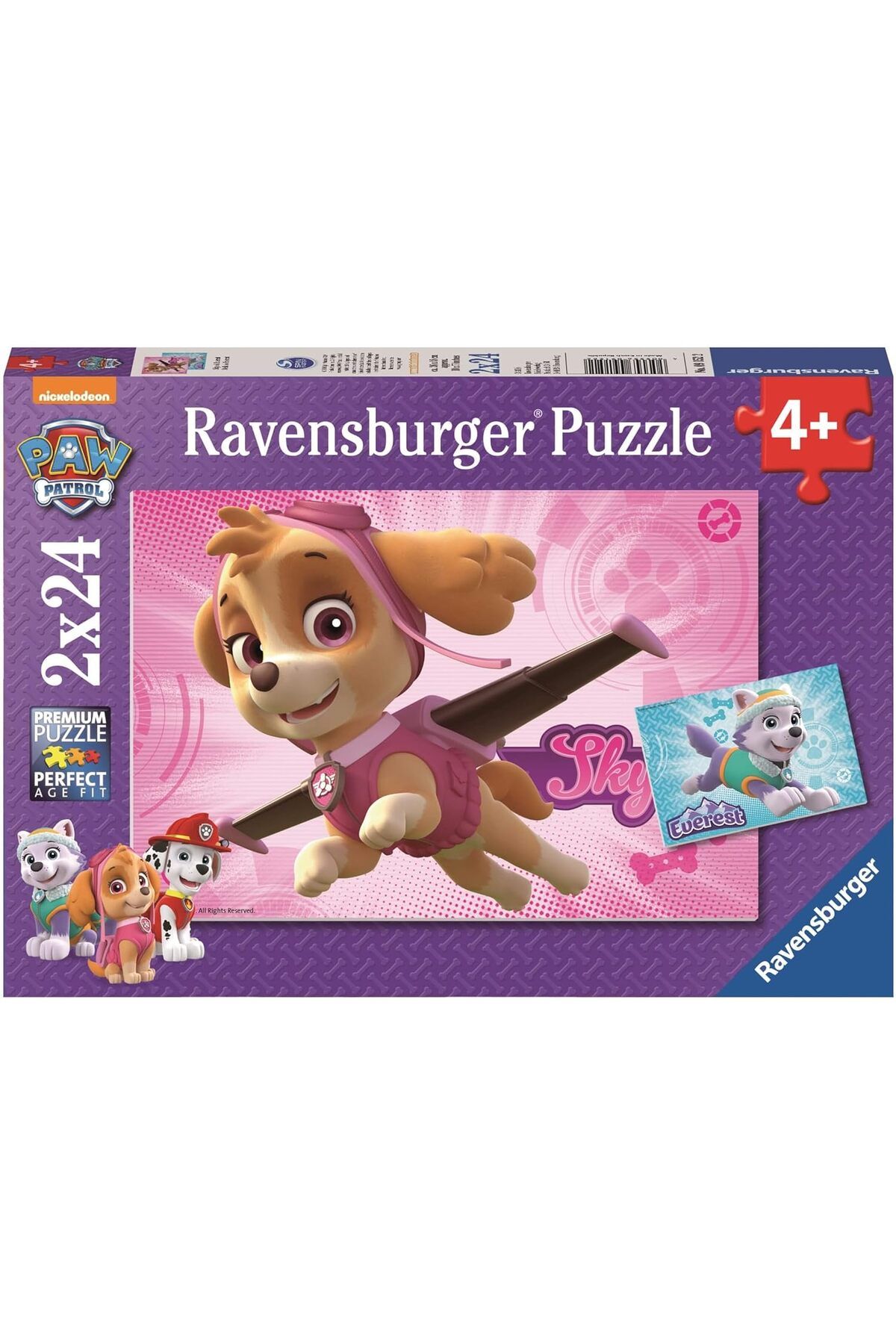 NcK 2 X 24 Parça Puzzle Paw Patrol (91522)