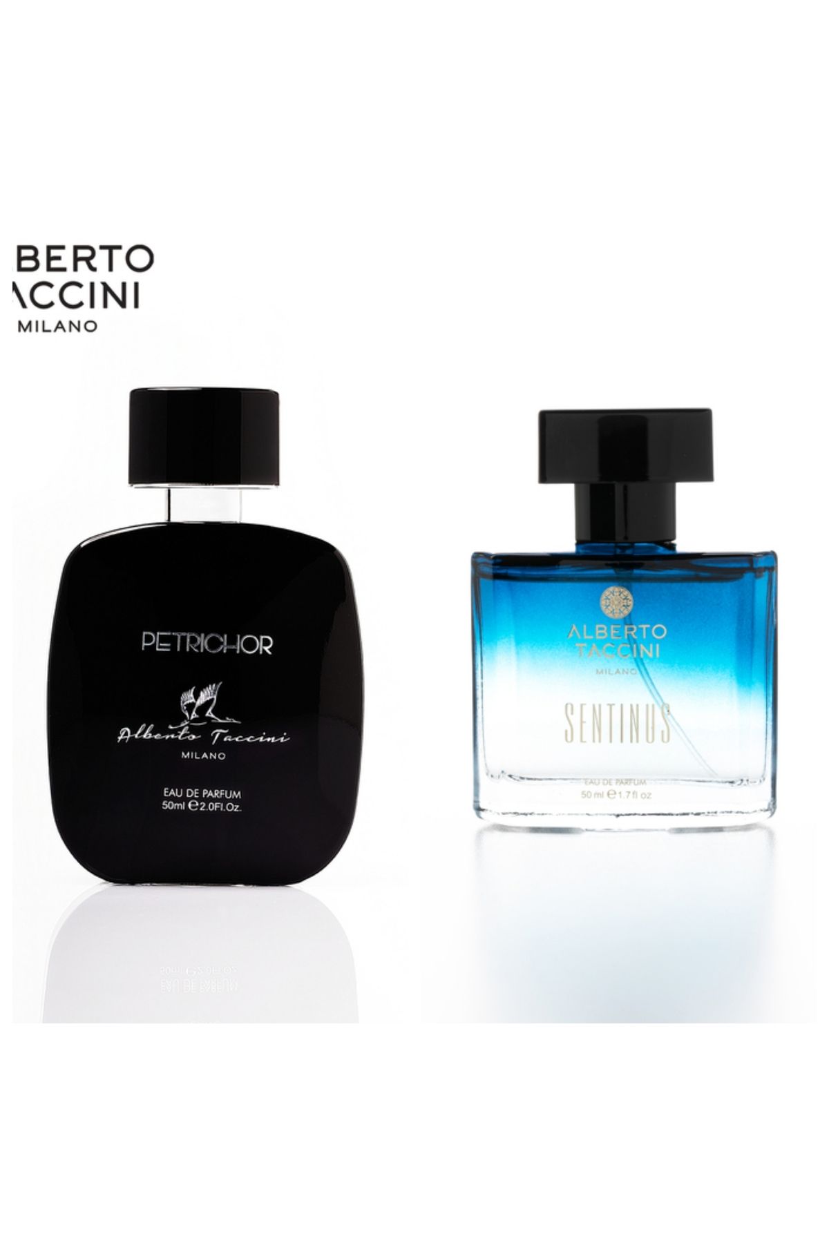 Alberto Taccini Petrichor EDP Kadın Parfümü 50 ML - Alberto Taccini Sentinus Erkek Parfümü 50 ml