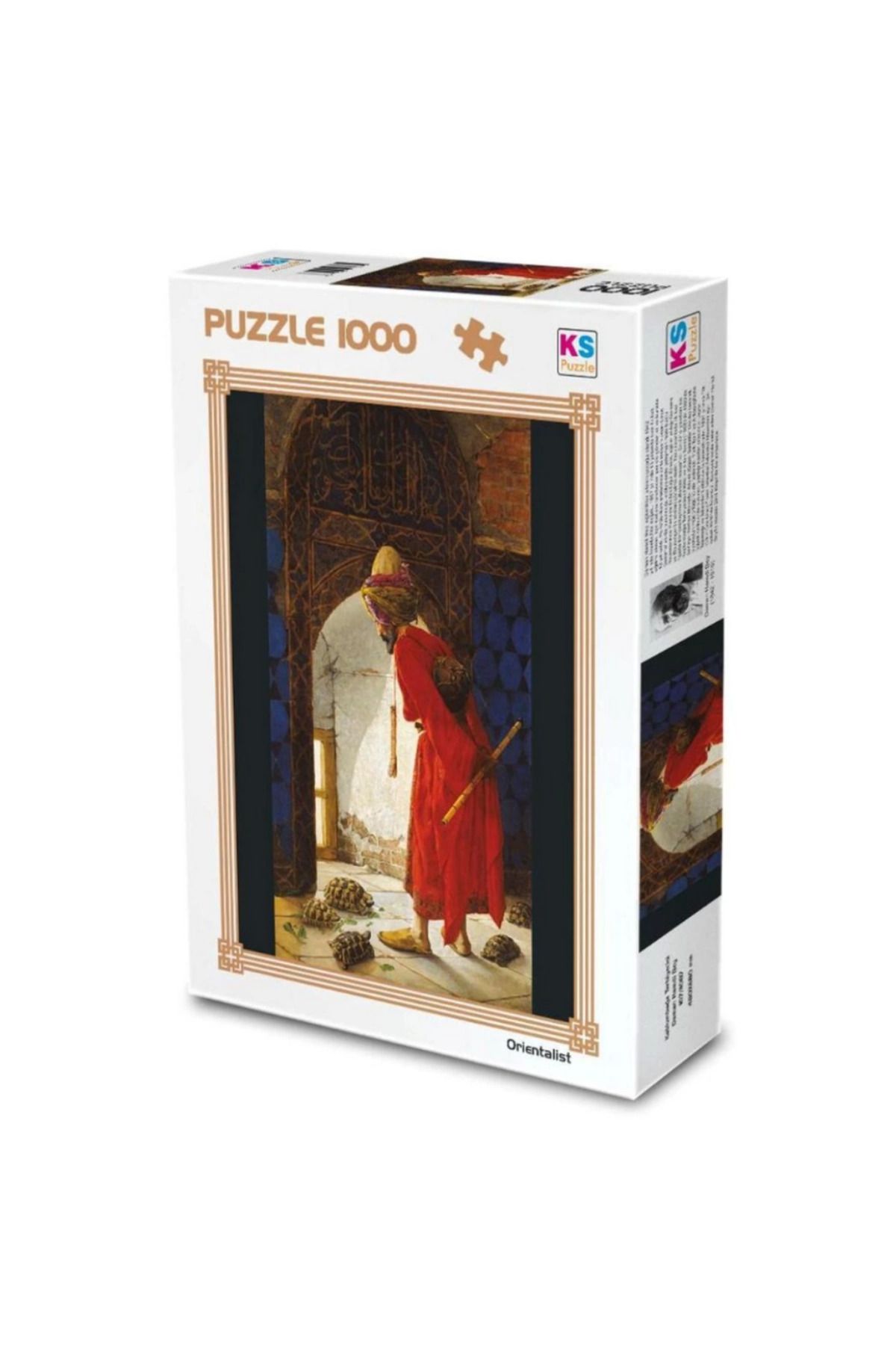 gcaksesuar Nessiworld KS Games Kaplumbağa Terbiyecisi Puzzle 1000 Parça 20733