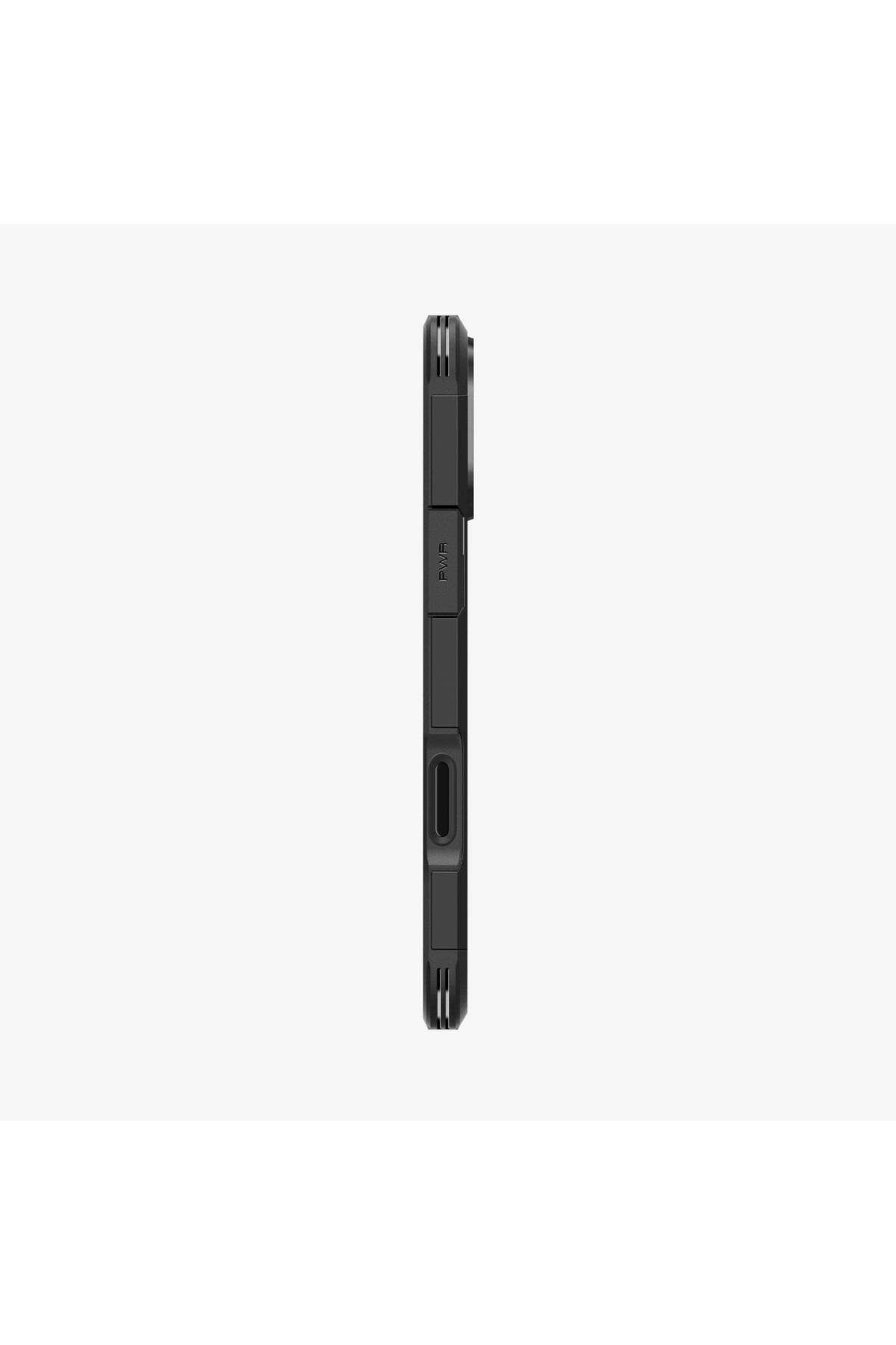 Spigen-iPhone 16 Pro Max Case Tough Armor Ai t (with Camera Button Protection) Magfit Magsafe Black - Acs08503 6