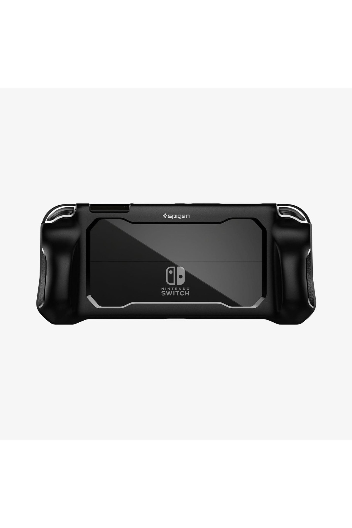 Spigen-Nintendo Switch Oled Case Rugged Armor Matte Black - Acs04020 8