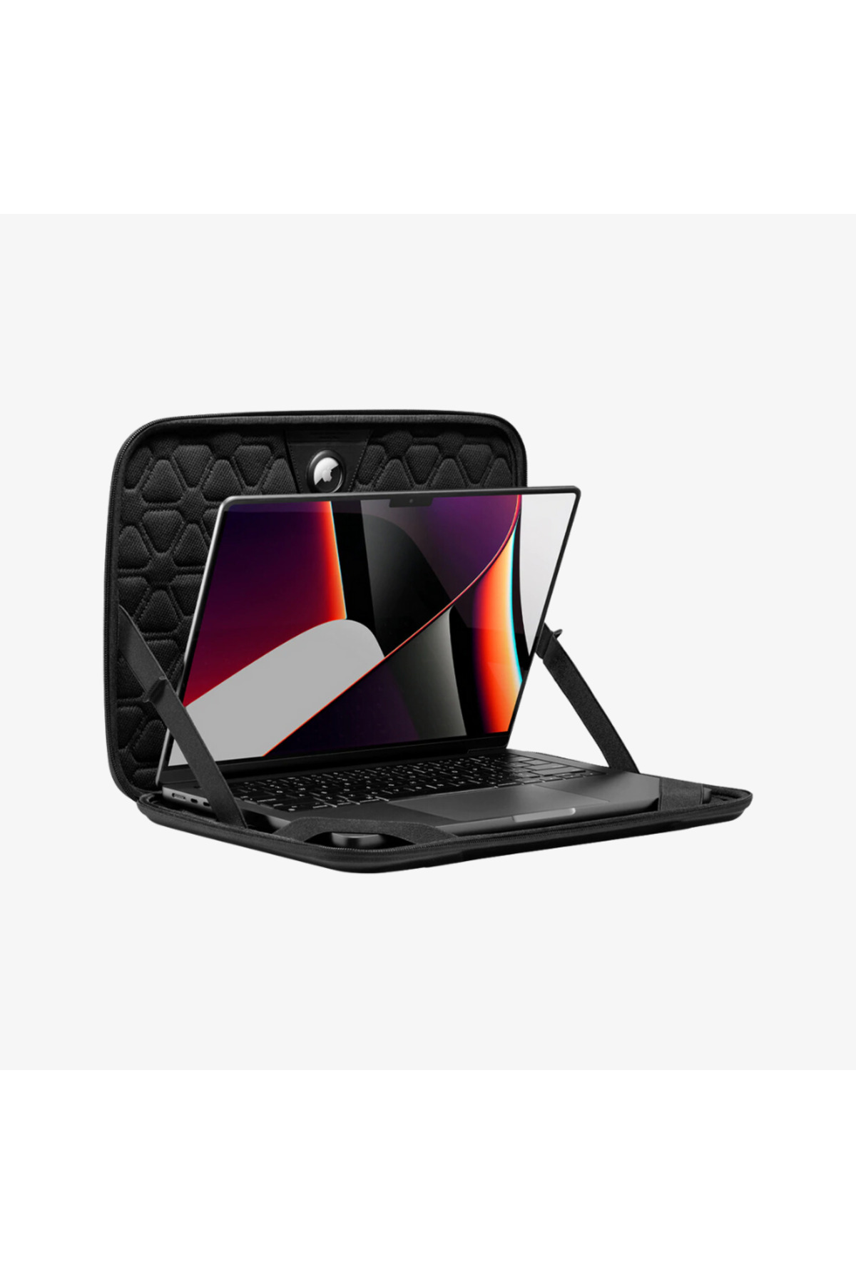 Spigen  MacBook Pro 16'' / 15'' Taşıma Çantası Rugged Armor Pro Pouch Black - AFA04271 - Görsel 6