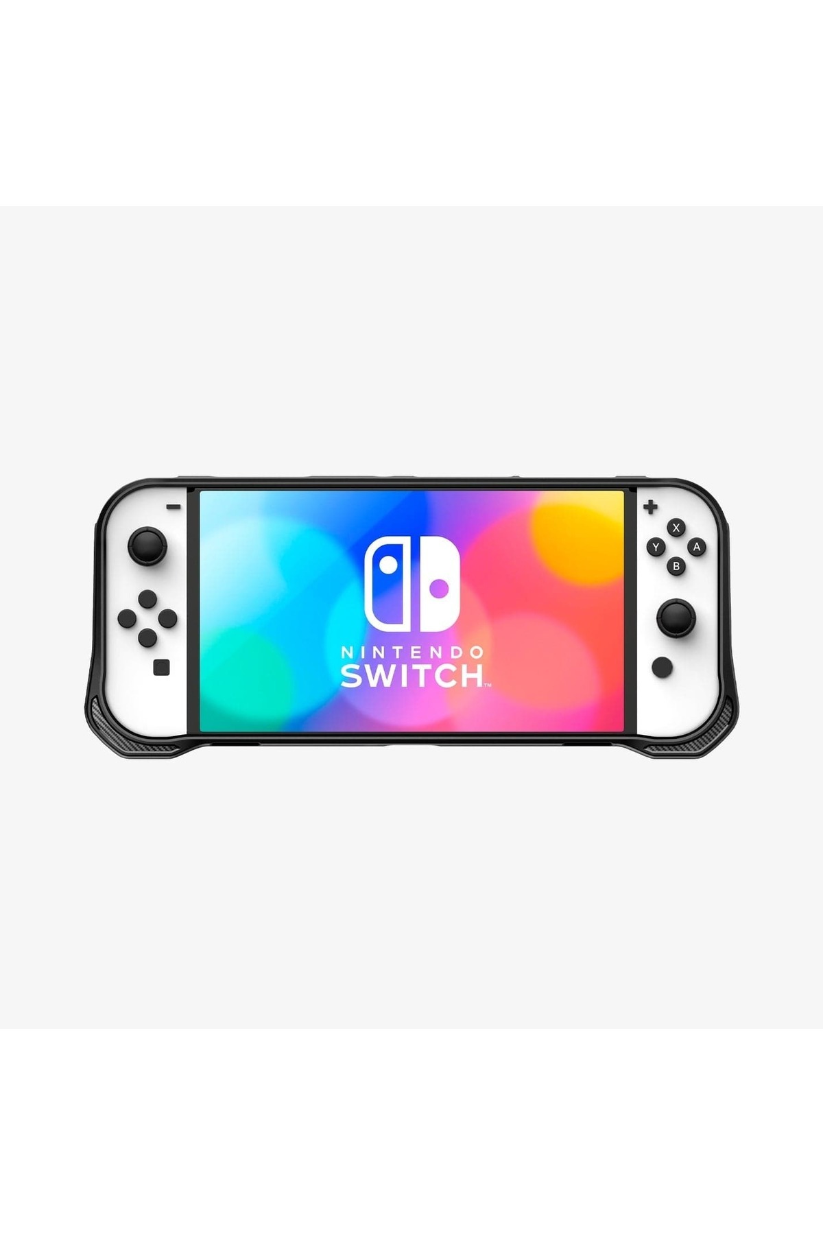 Spigen-Nintendo Switch Oled Case Rugged Armor Matte Black - Acs04020 2
