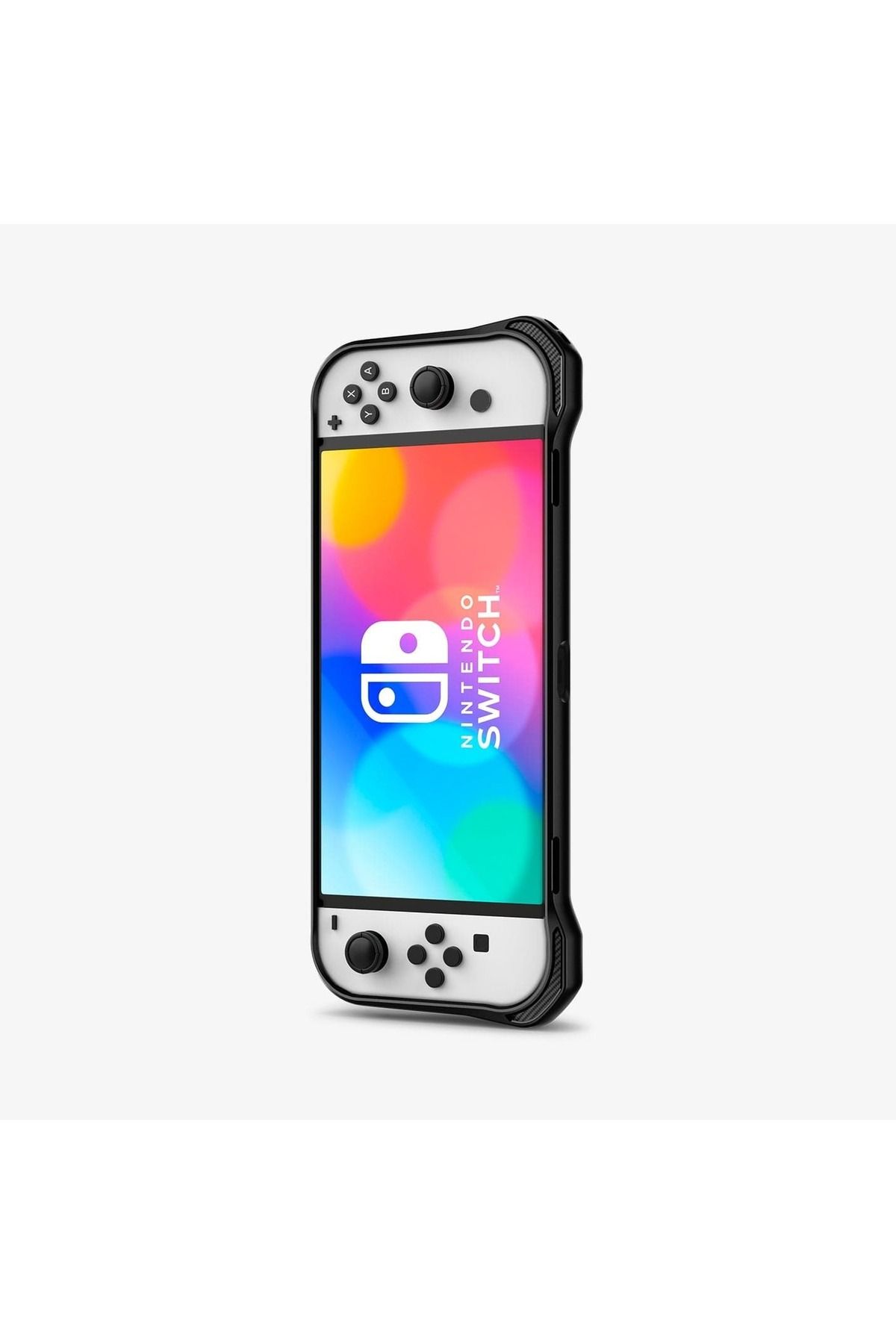 Spigen-Nintendo Switch Oled Case Rugged Armor Matte Black - Acs04020 6