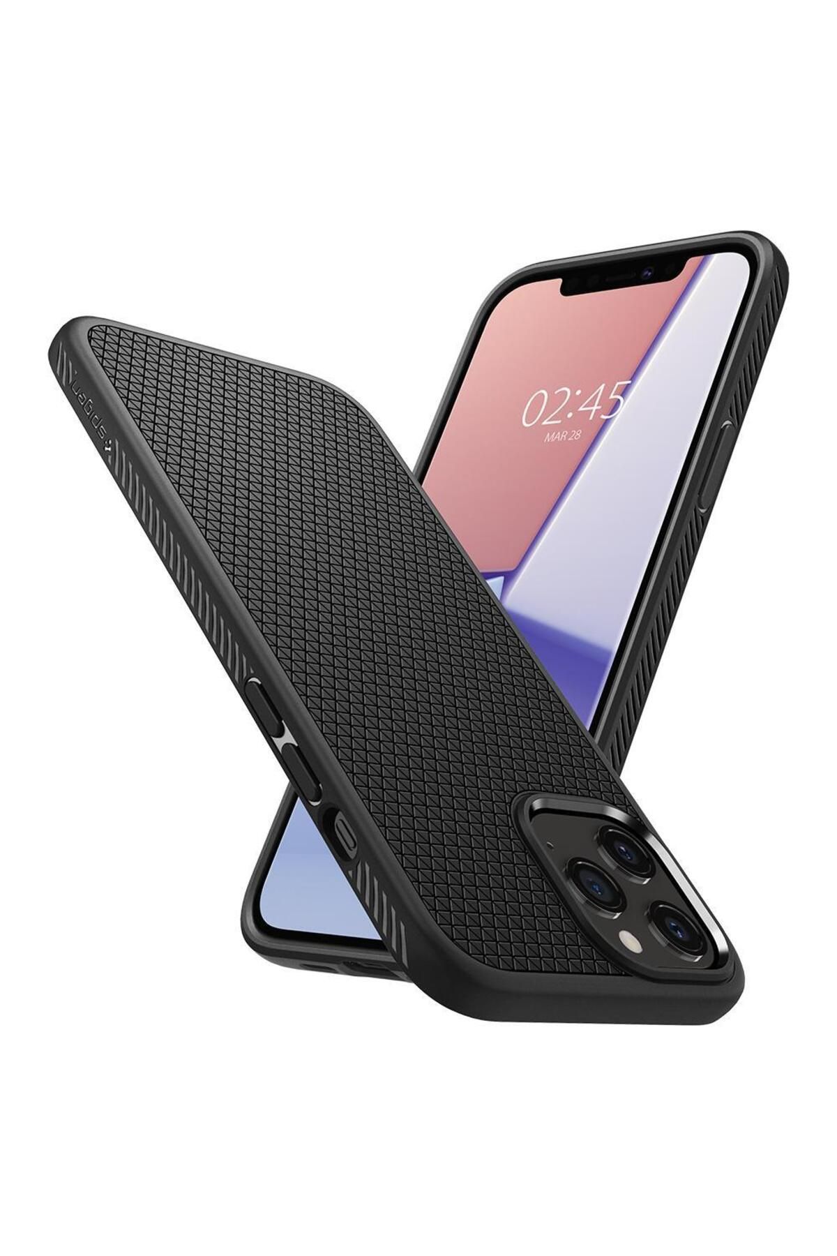 کاور و قاب آیفون 12 PRO CASE MATTE مشکی ACS01701 Spigen
