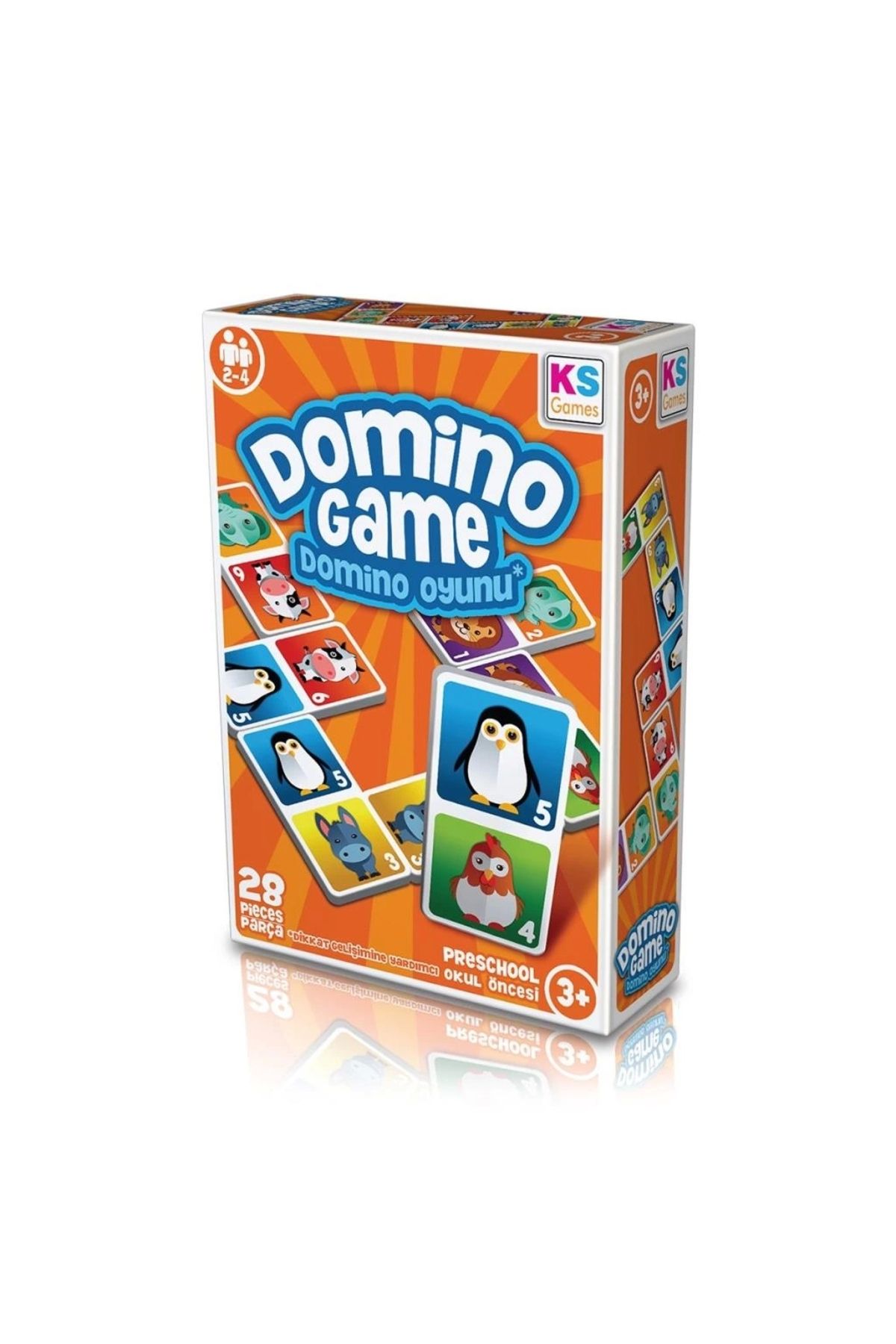 Basic Fun Çocuk DG805 KS, Domino Oyunu