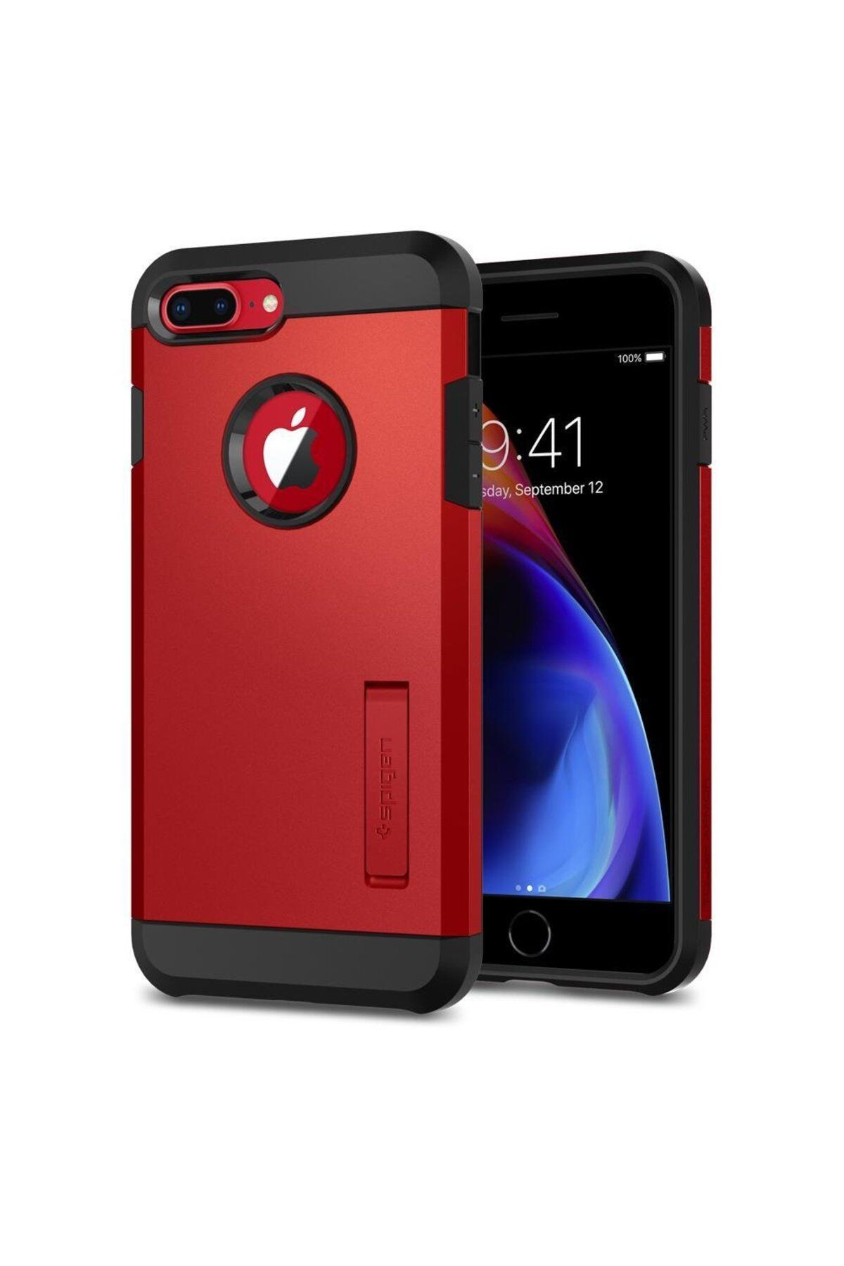 Spigen-iPhone 8 Plus - iPhone 7 Plus Case Tough Armor 2 Black - 055CS22246 6