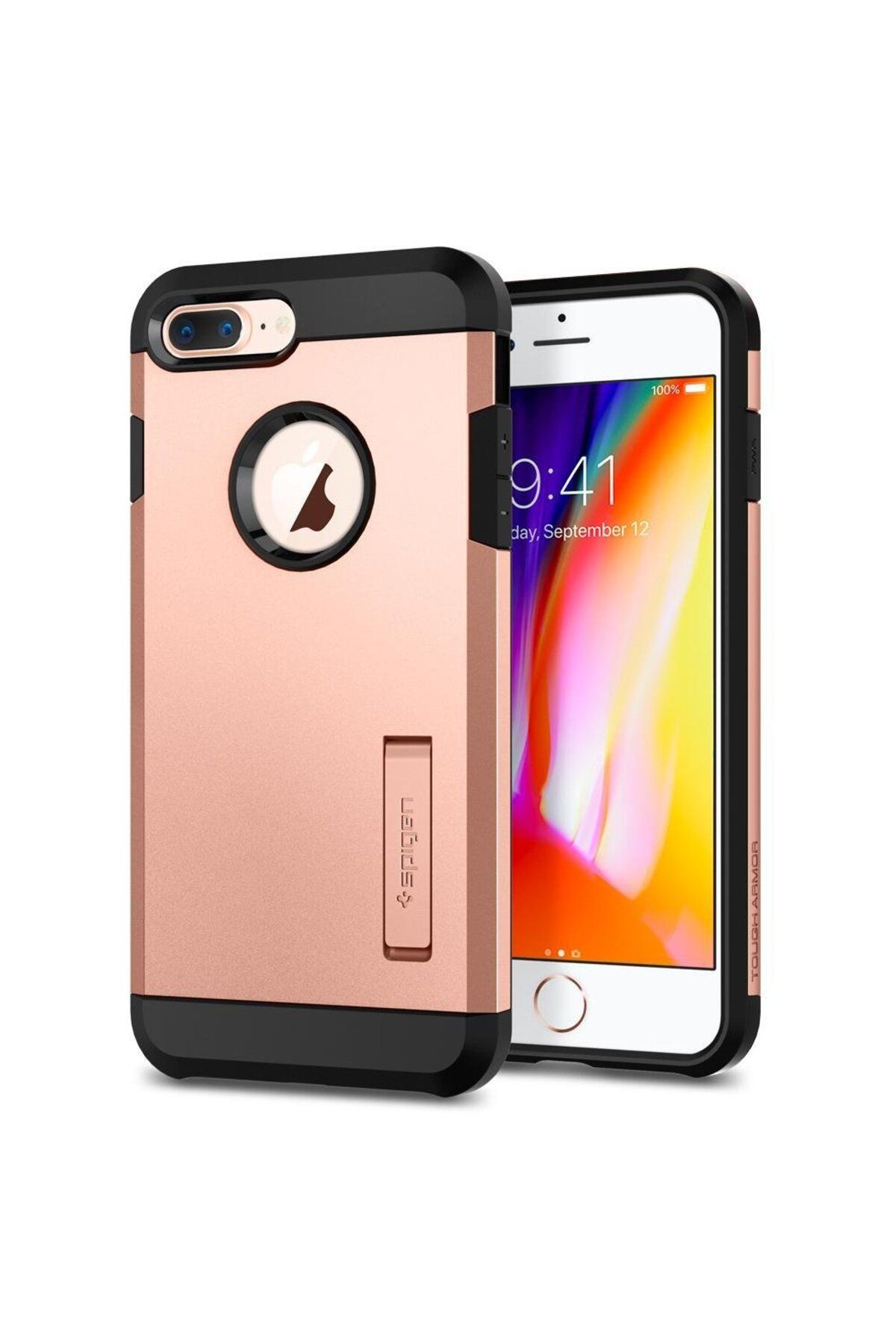 Spigen-iPhone 8 Plus - iPhone 7 Plus Case Tough Armor 2 Black - 055CS22246 7